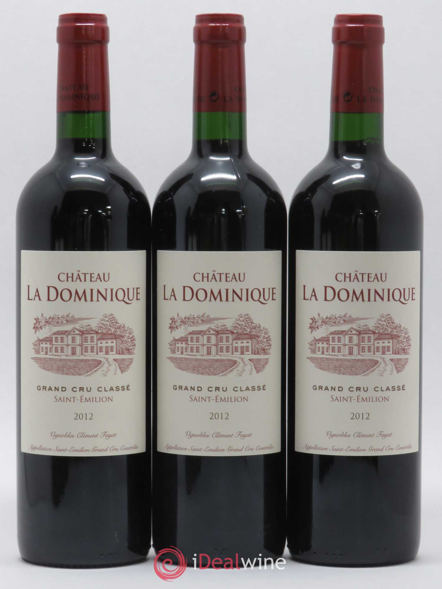 Château la Dominique Grand Cru Classé 2012 - Lot de 6 bouteilles - 2