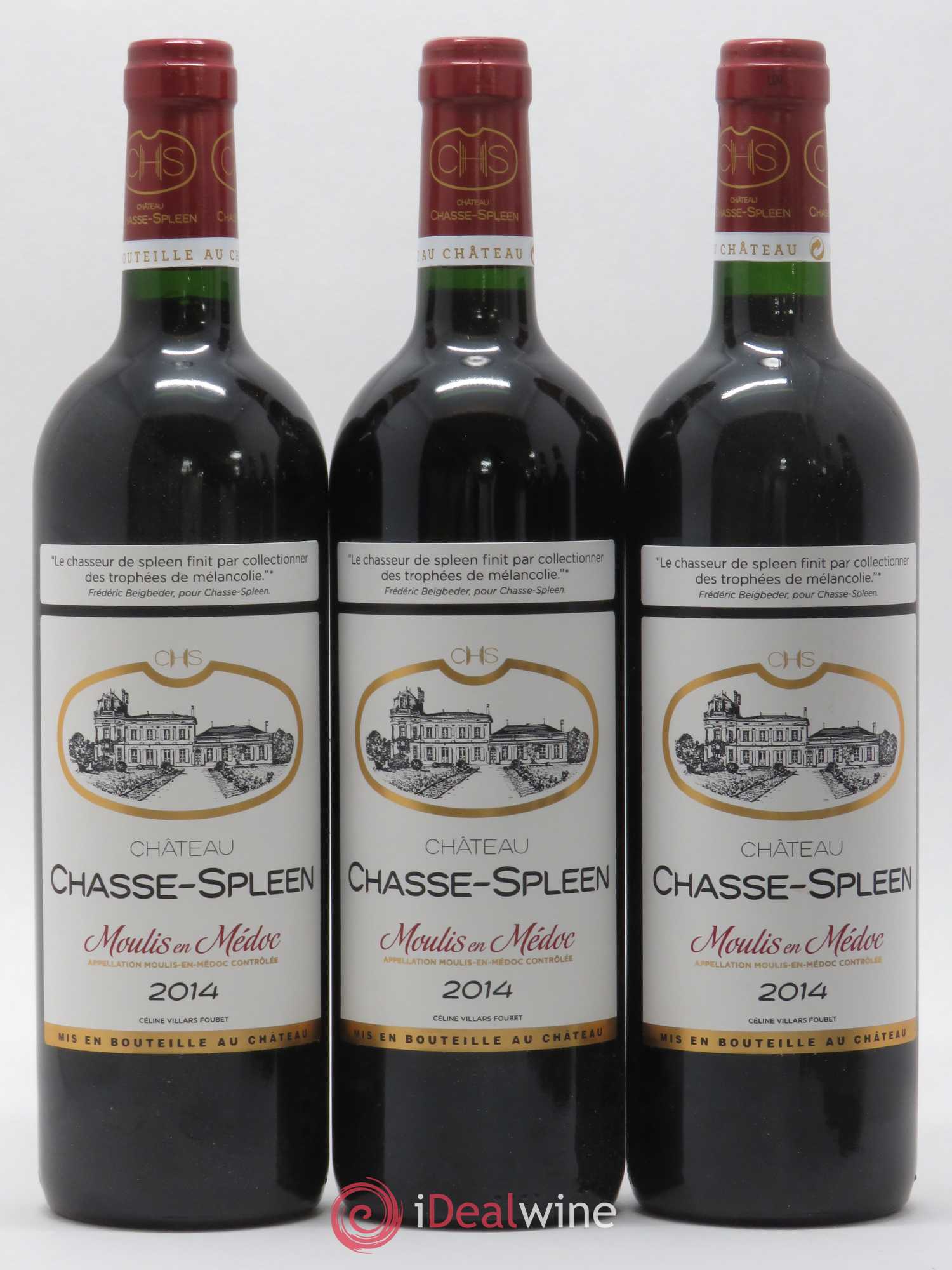 Château Chasse Spleen 2014 - Lot de 6 bouteilles - 1
