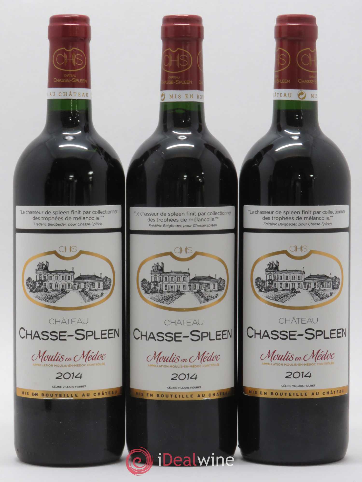 Château Chasse Spleen 2014 - Lot de 6 bouteilles - 2