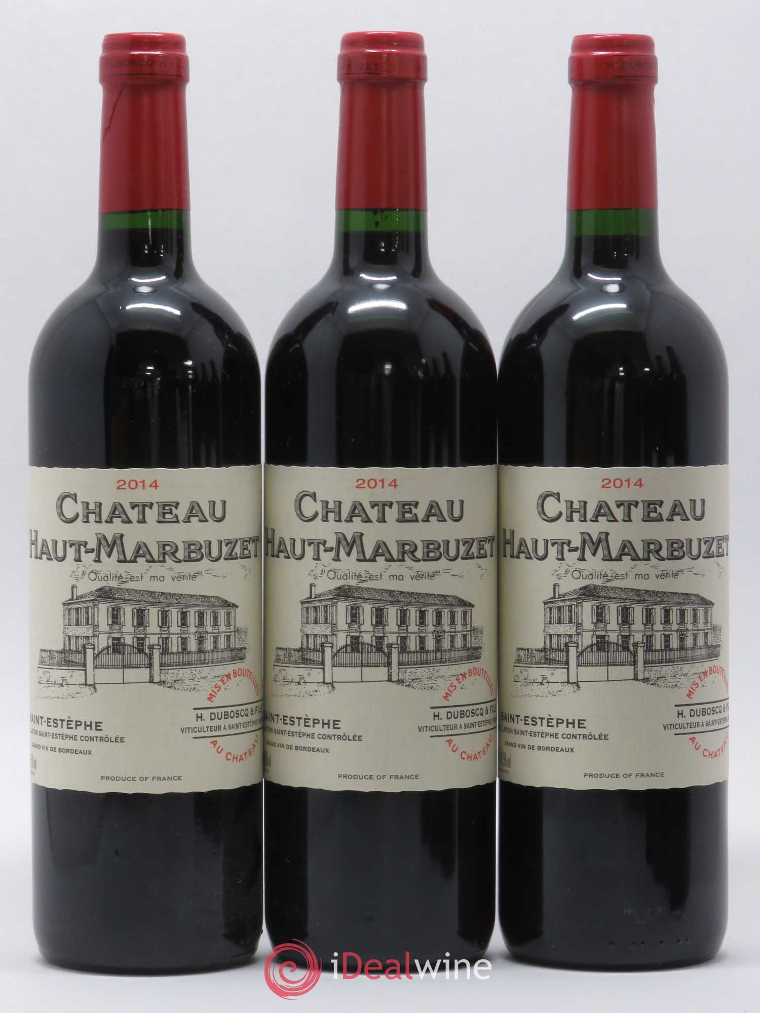 Château Haut Marbuzet 2014 - Lot de 6 bouteilles - 1