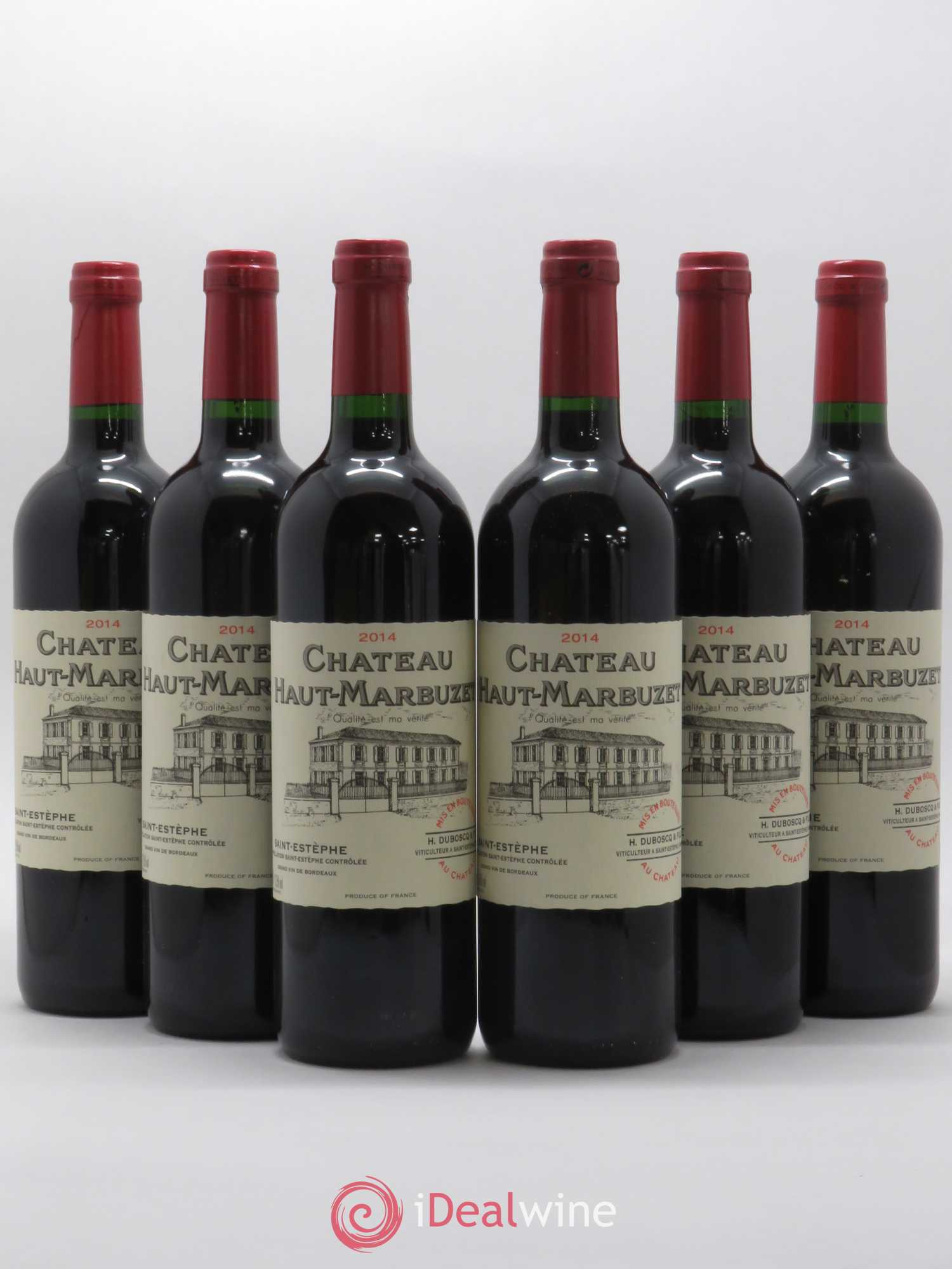 Château Haut Marbuzet 2014 - Lot de 6 bouteilles - 0