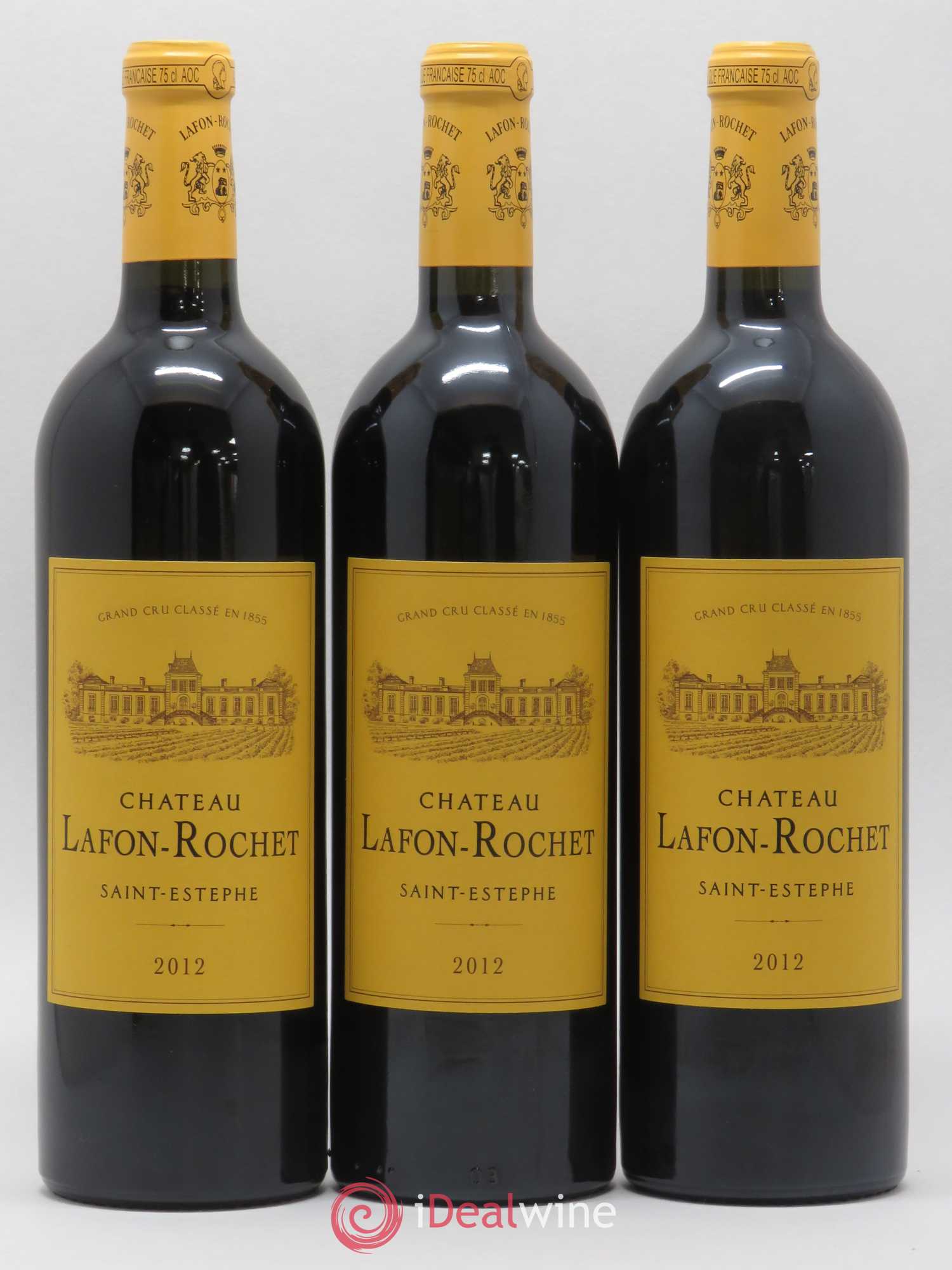 Château Lafon Rochet 4ème Grand Cru Classé 2012 - Lot de 6 bouteilles - 2