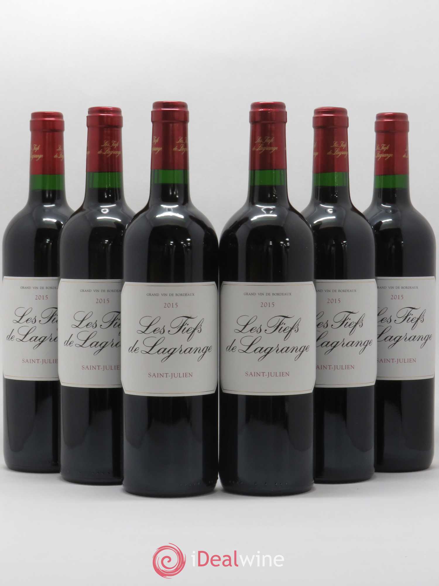 Les Fiefs de Lagrange Second Vin 2015 - Lot de 6 bouteilles - 0