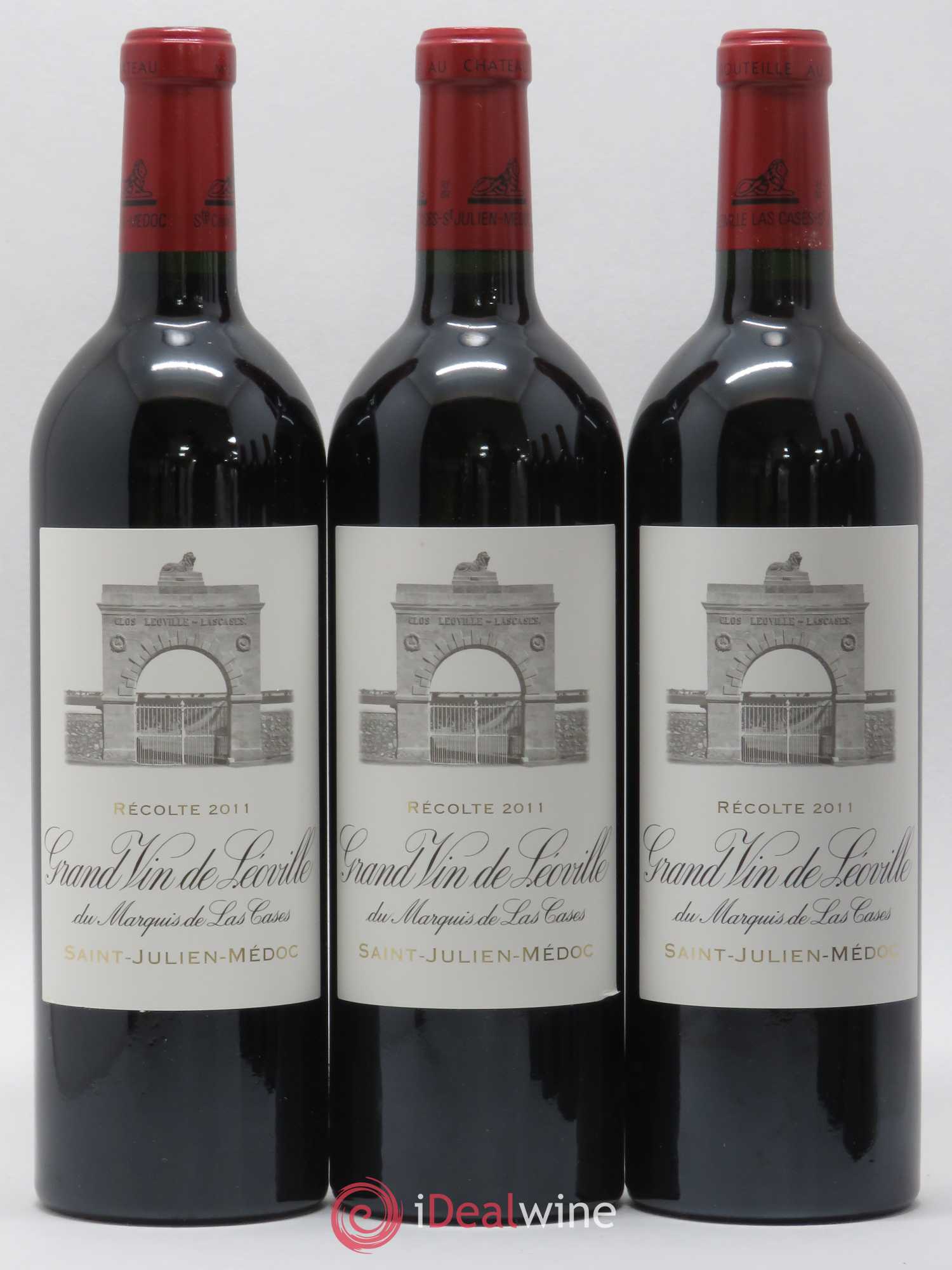 Château Léoville Las Cases 2ème Grand Cru Classé 2011 - Lot de 6 bouteilles - 1
