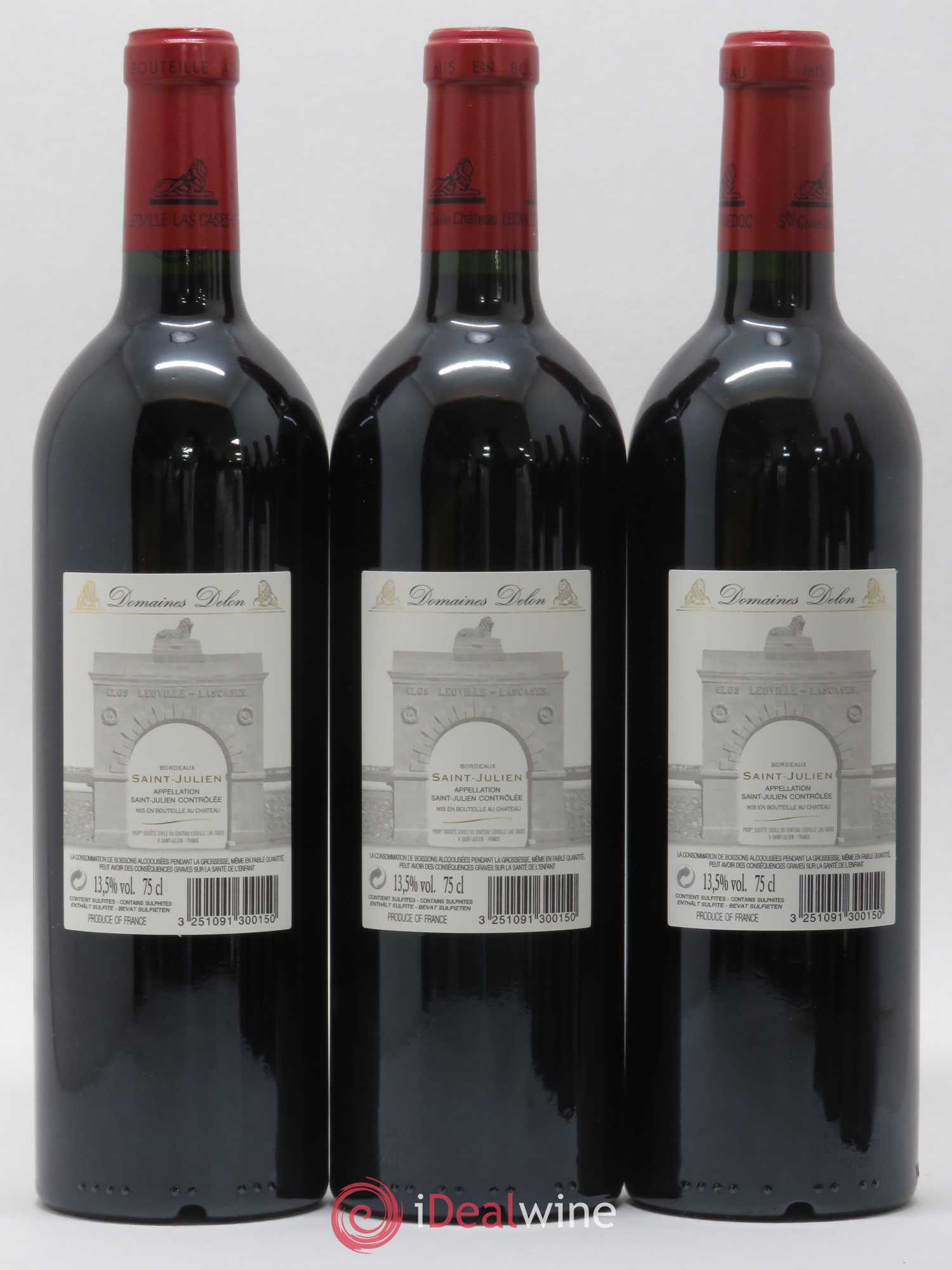 Château Léoville Las Cases 2ème Grand Cru Classé 2011 - Lot de 6 bouteilles - 2