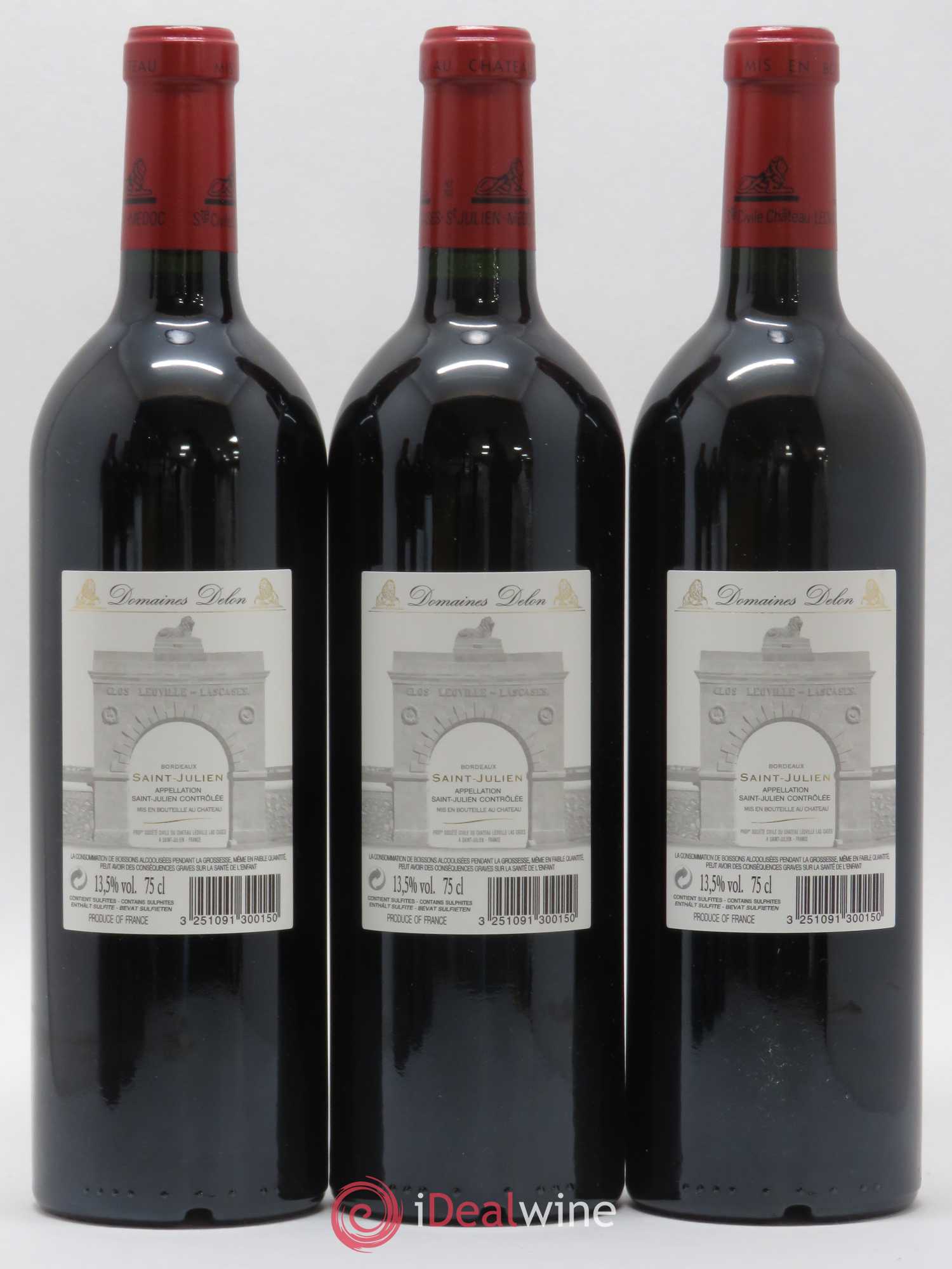Château Léoville Las Cases 2ème Grand Cru Classé 2011 - Lot de 6 bouteilles - 4