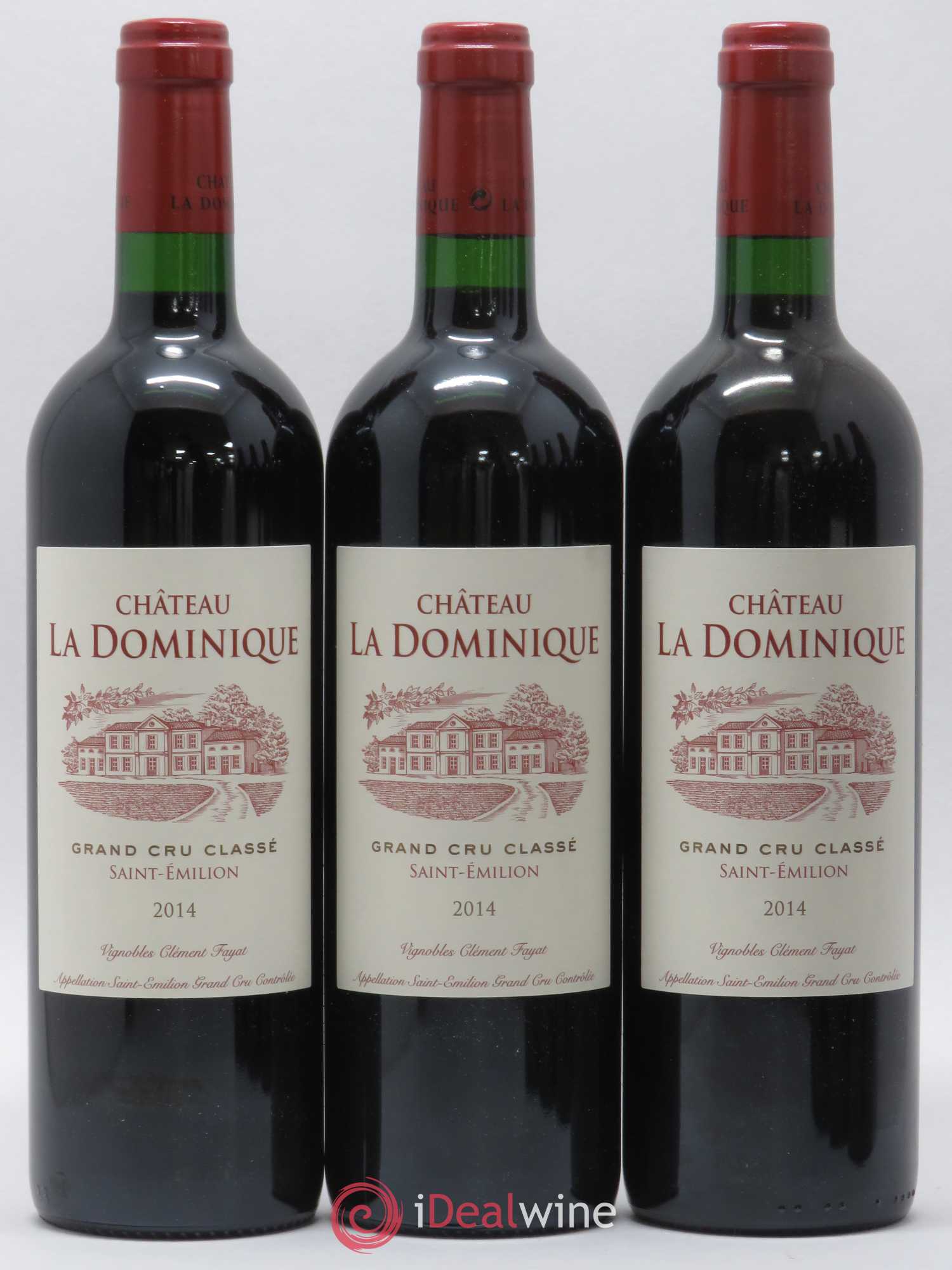 Château la Dominique Grand Cru Classé 2014 - Lot de 6 bouteilles - 1