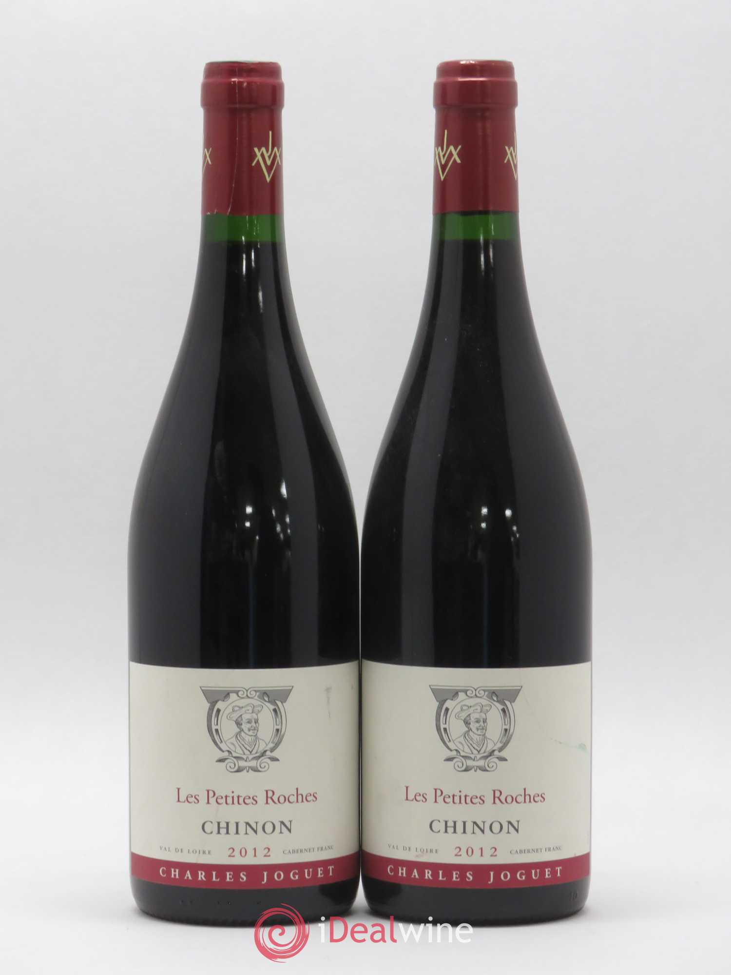 Chinon Les Petites Roches Domaine Charles Joguet 2012 - Posten von 2 Flaschen - 0