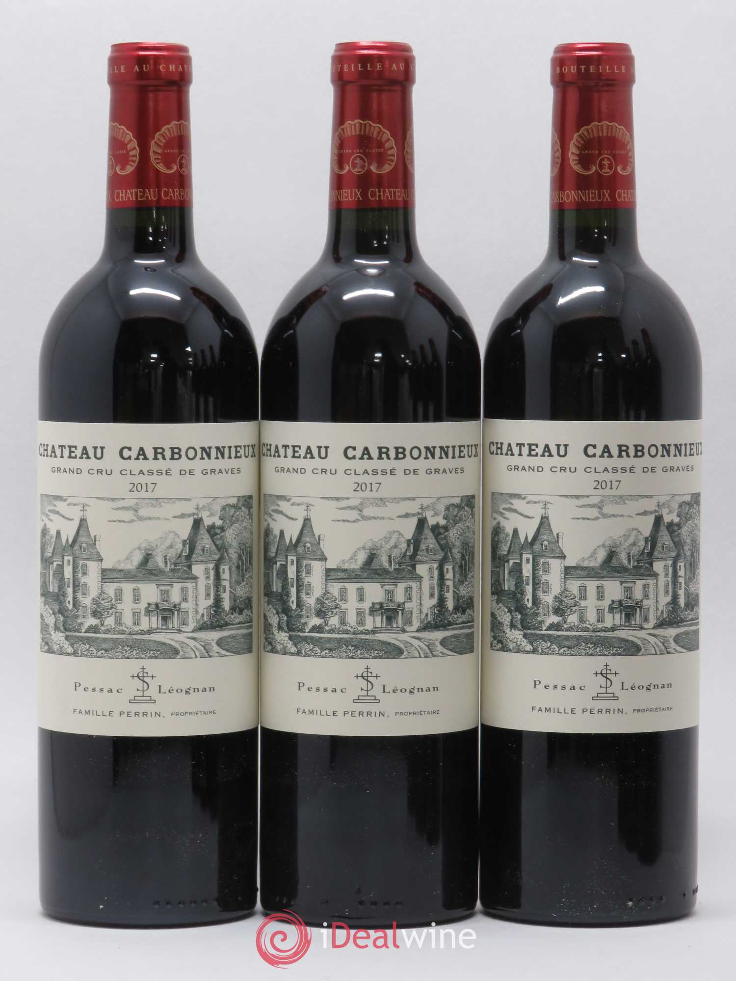 Château Carbonnieux Cru Classé de Graves 2017 - Lot de 6 bouteilles - 1