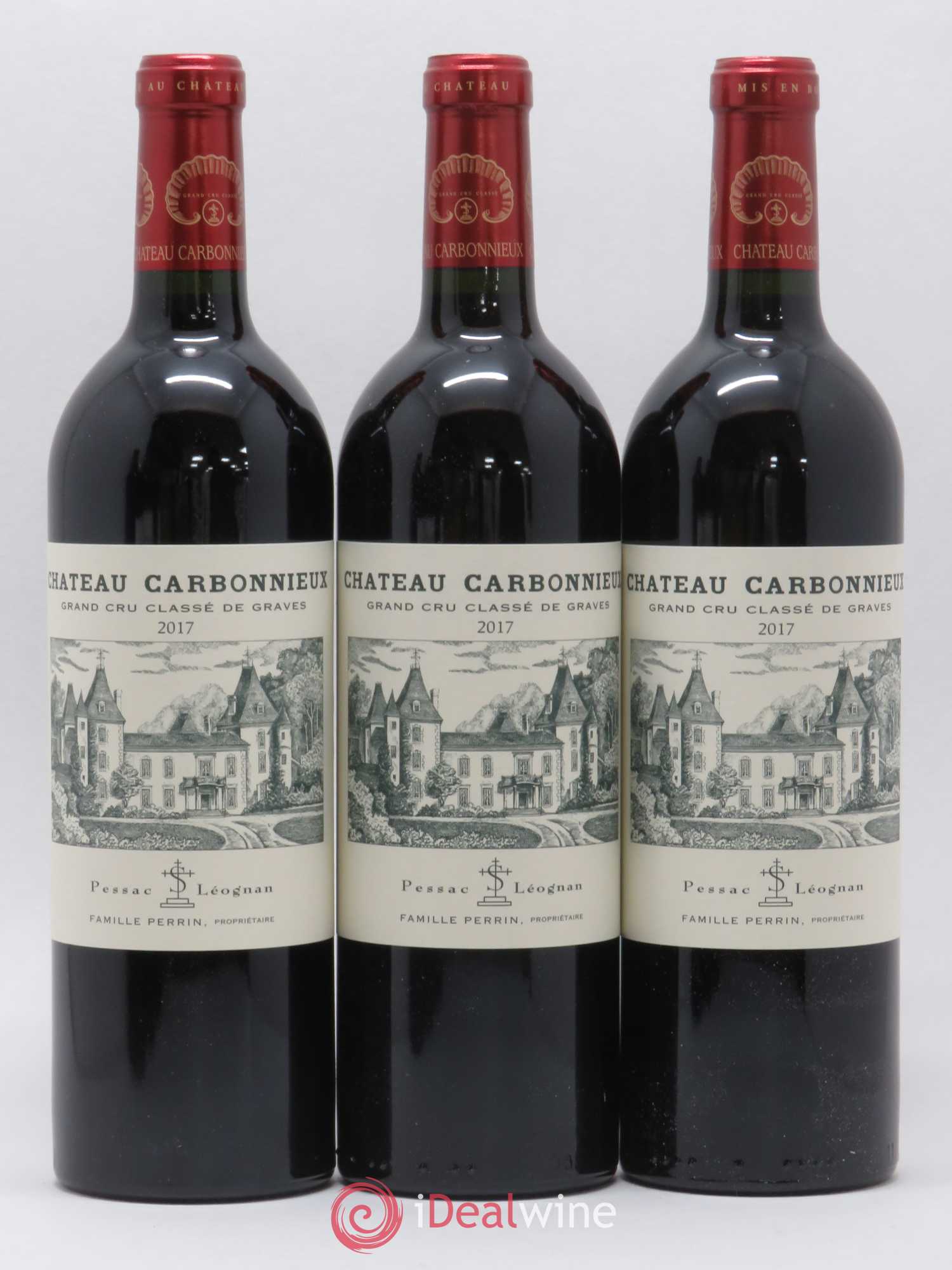 Château Carbonnieux Cru Classé de Graves 2017 - Lot de 6 bouteilles - 2