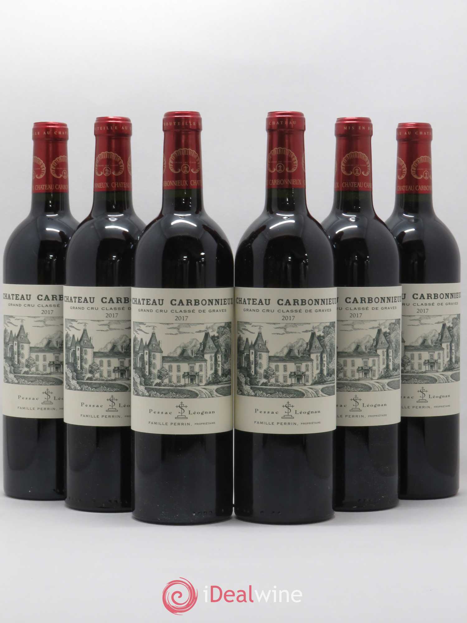 Château Carbonnieux Cru Classé de Graves 2017 - Lot de 6 bouteilles - 0