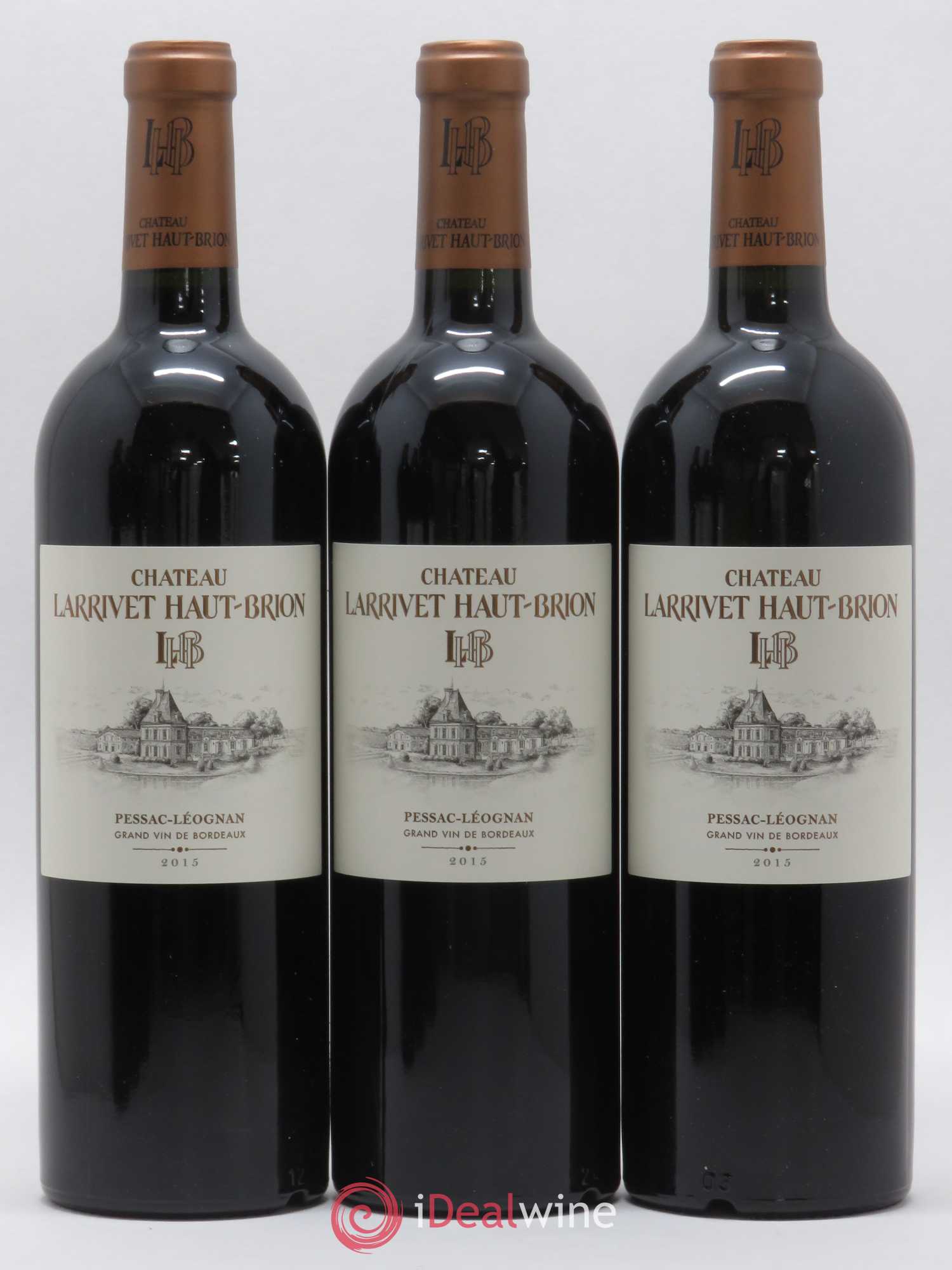 Château Larrivet Haut-Brion 2015 - Lot de 6 bouteilles - 2