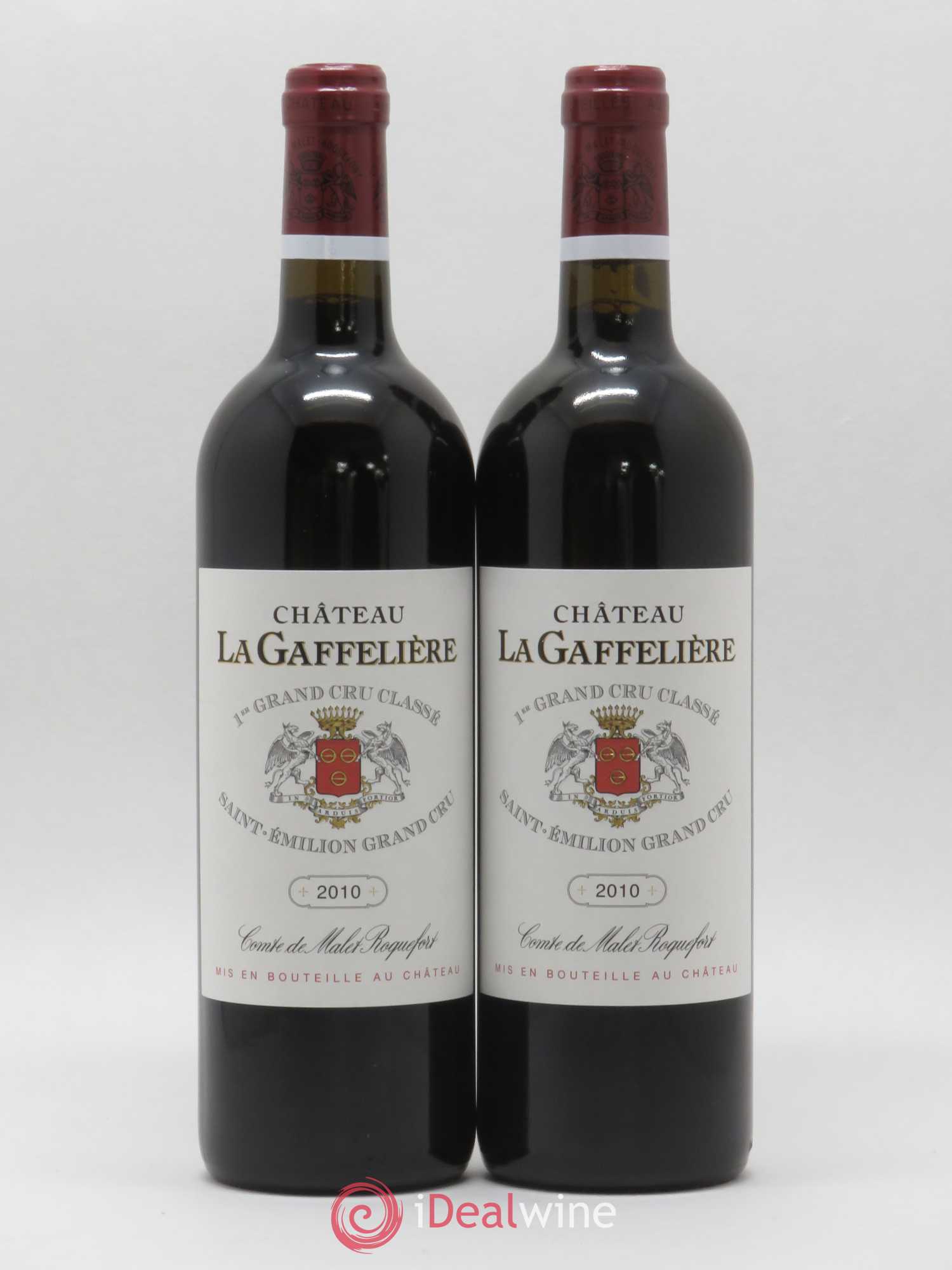 Château la Gaffelière 1er Grand Cru Classé B 2010 - Lot de 2 bouteilles - 0