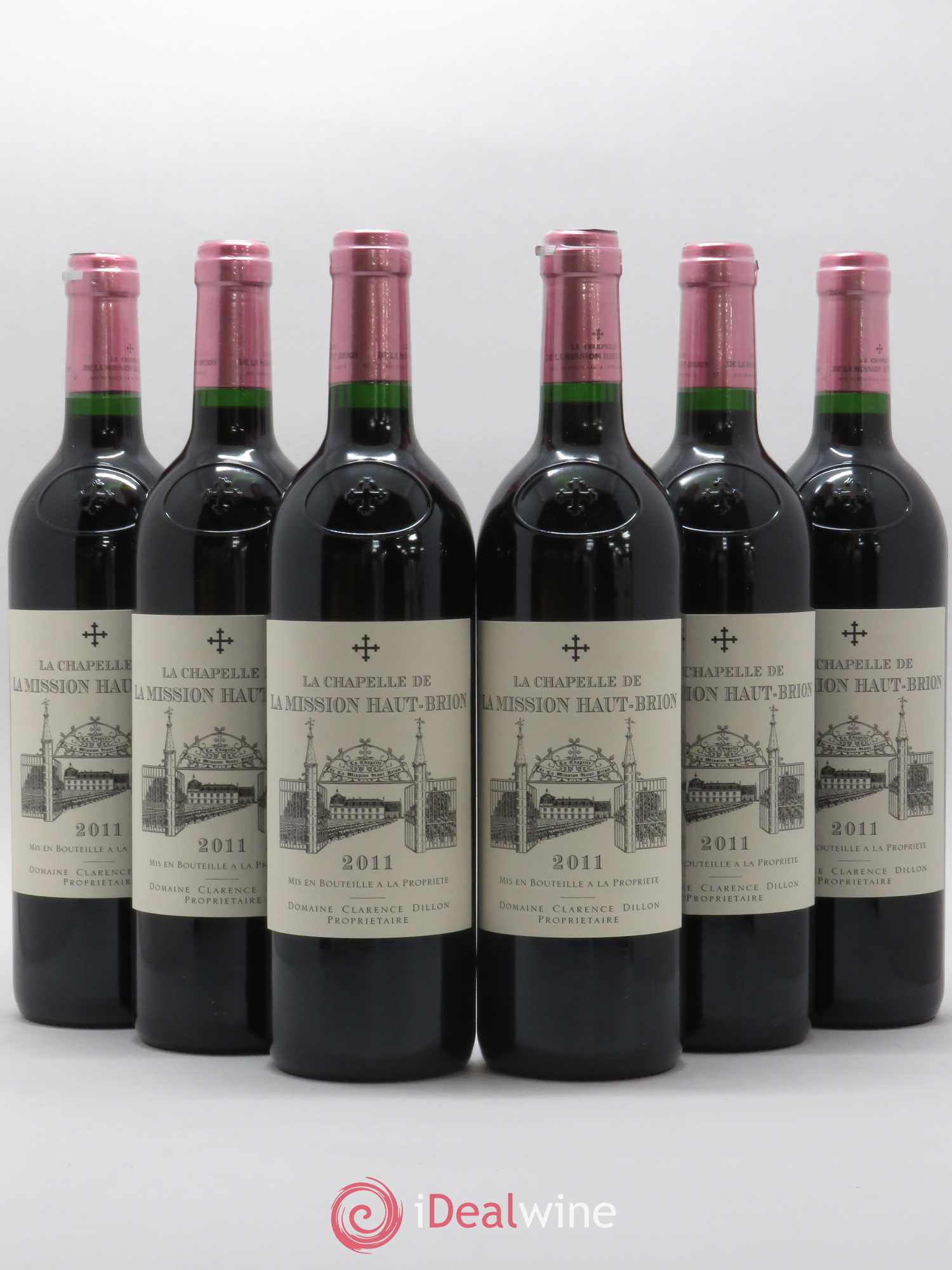 La Chapelle de La Mission Haut-Brion Second Vin 2011 - Lot de 6 bouteilles - 0