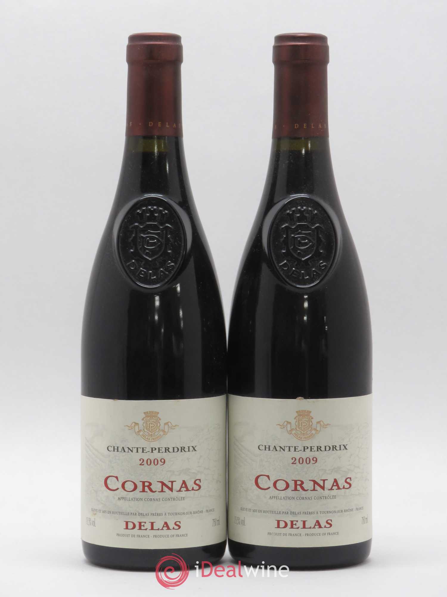 Cornas Chante-Perdrix Delas Frères 2009 - Lot de 2 bouteilles - 0