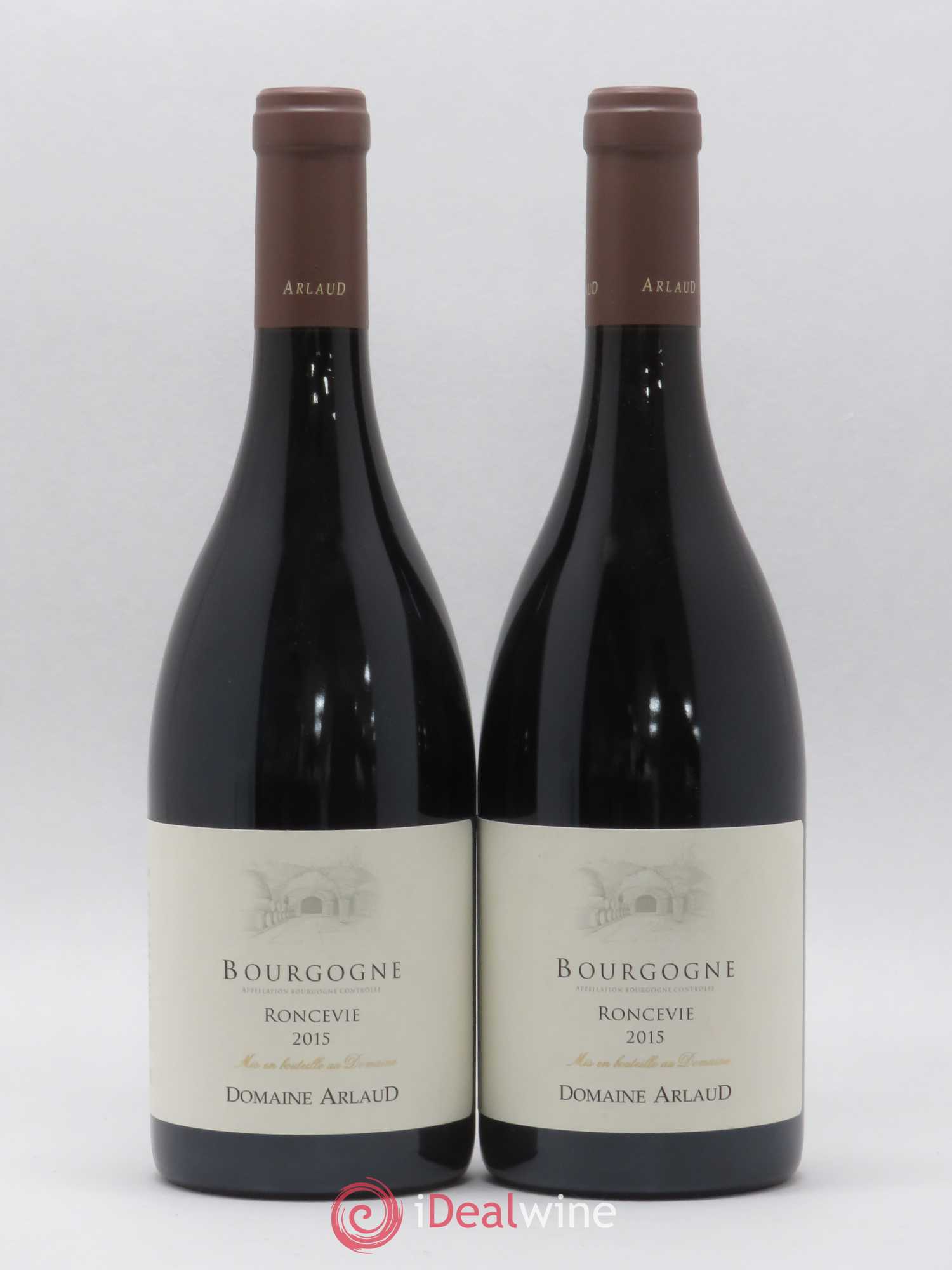 Bourgogne Roncevie Arlaud 2015 - Lot de 2 bouteilles - 0