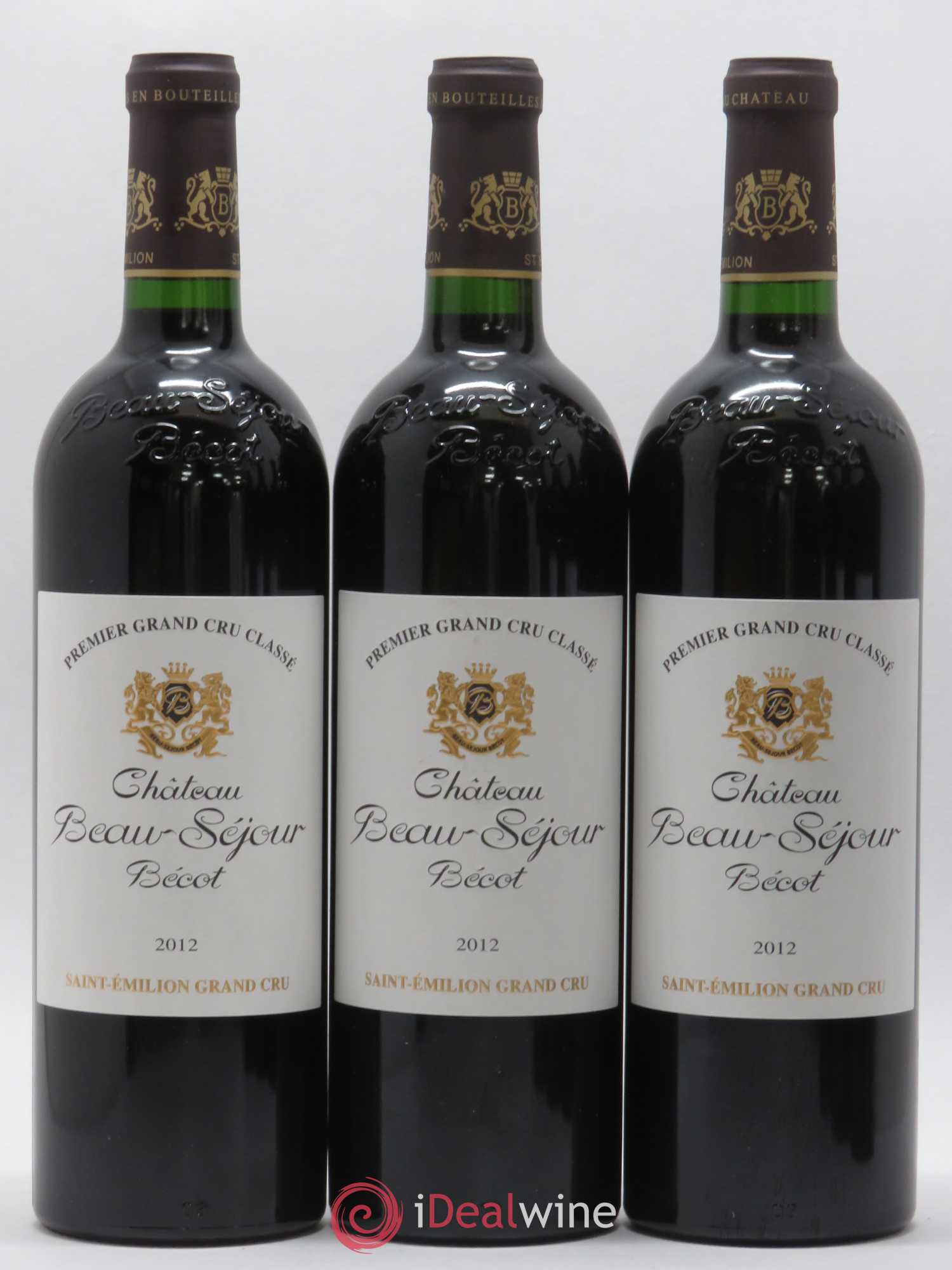 Château Beau-Séjour Bécot 1er Grand Cru Classé B 2012 - Lot de 12 bouteilles - 2
