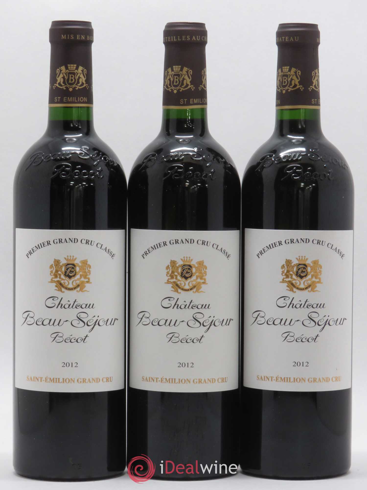 Château Beau-Séjour Bécot 1er Grand Cru Classé B 2012 - Lot de 12 bouteilles - 3