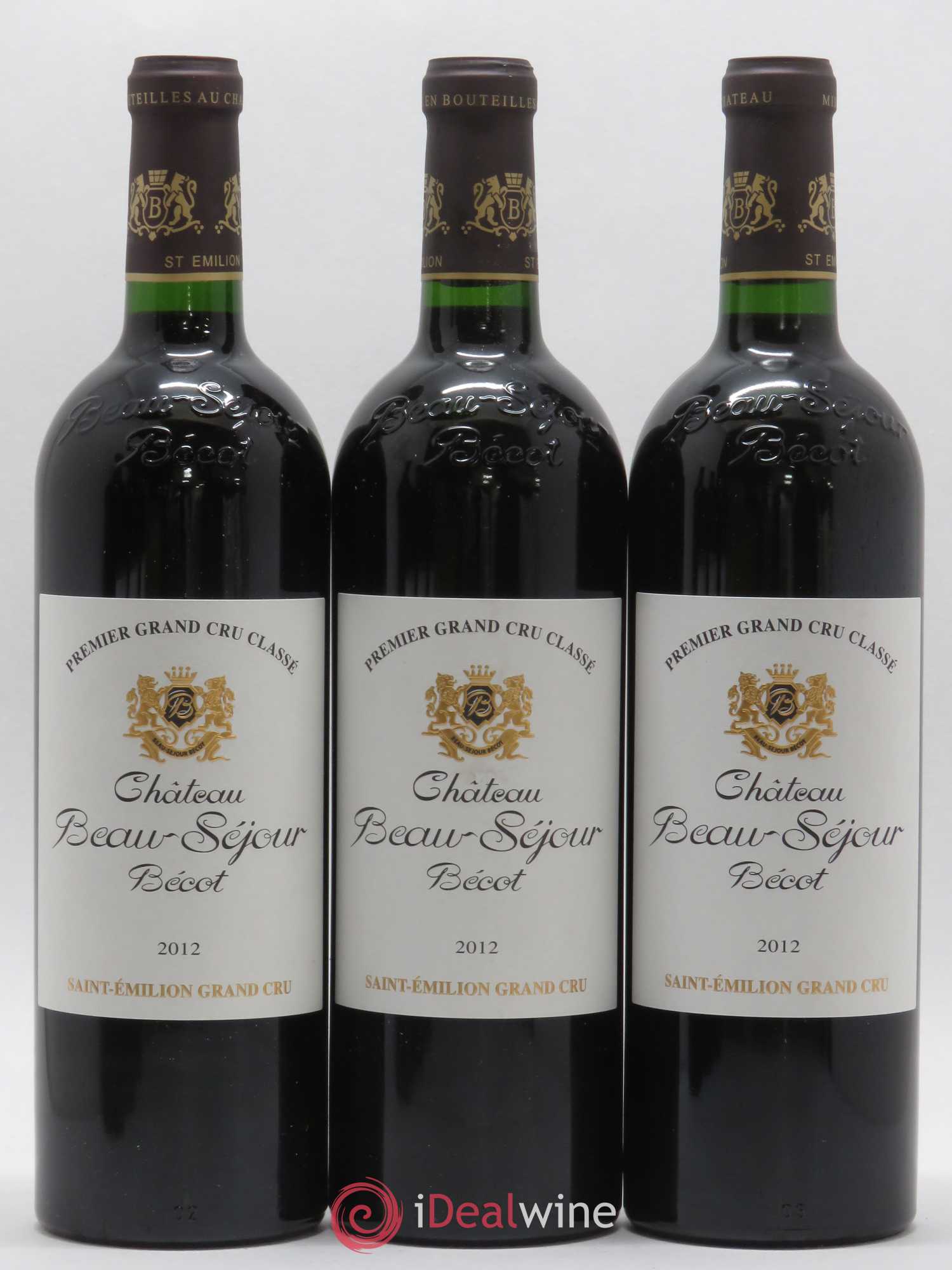 Château Beau-Séjour Bécot 1er Grand Cru Classé B 2012 - Lot de 12 bouteilles - 4