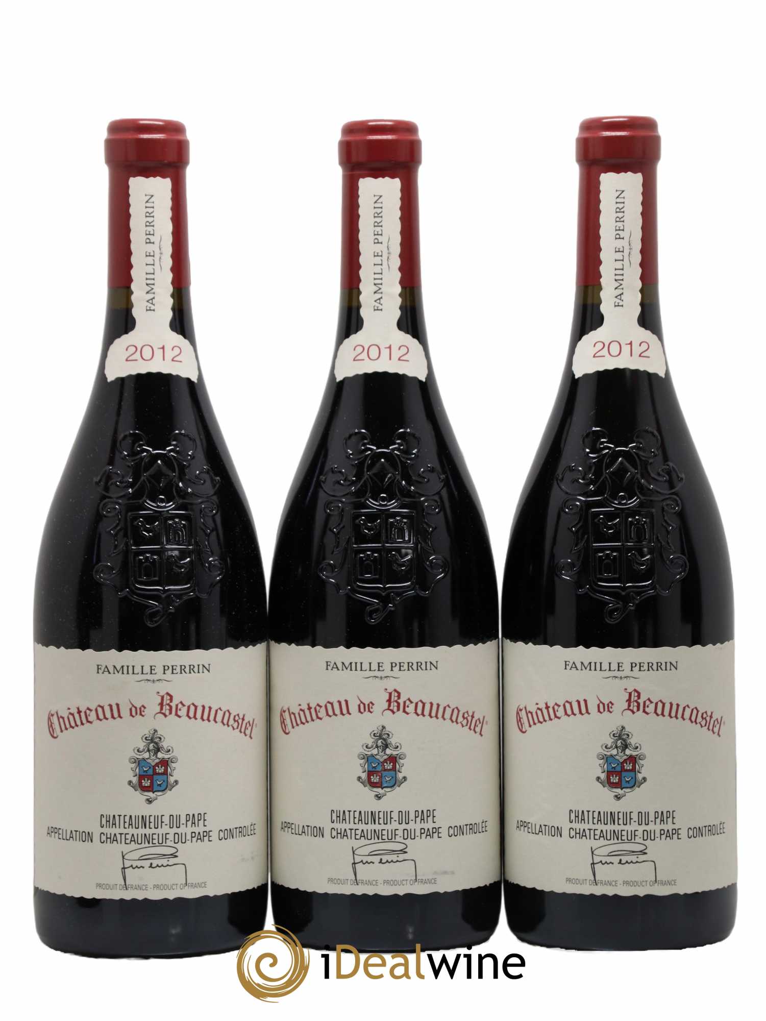 Châteauneuf-du-Pape Château de Beaucastel Famille Perrin 2012 - Lot de 6 bouteilles - 2