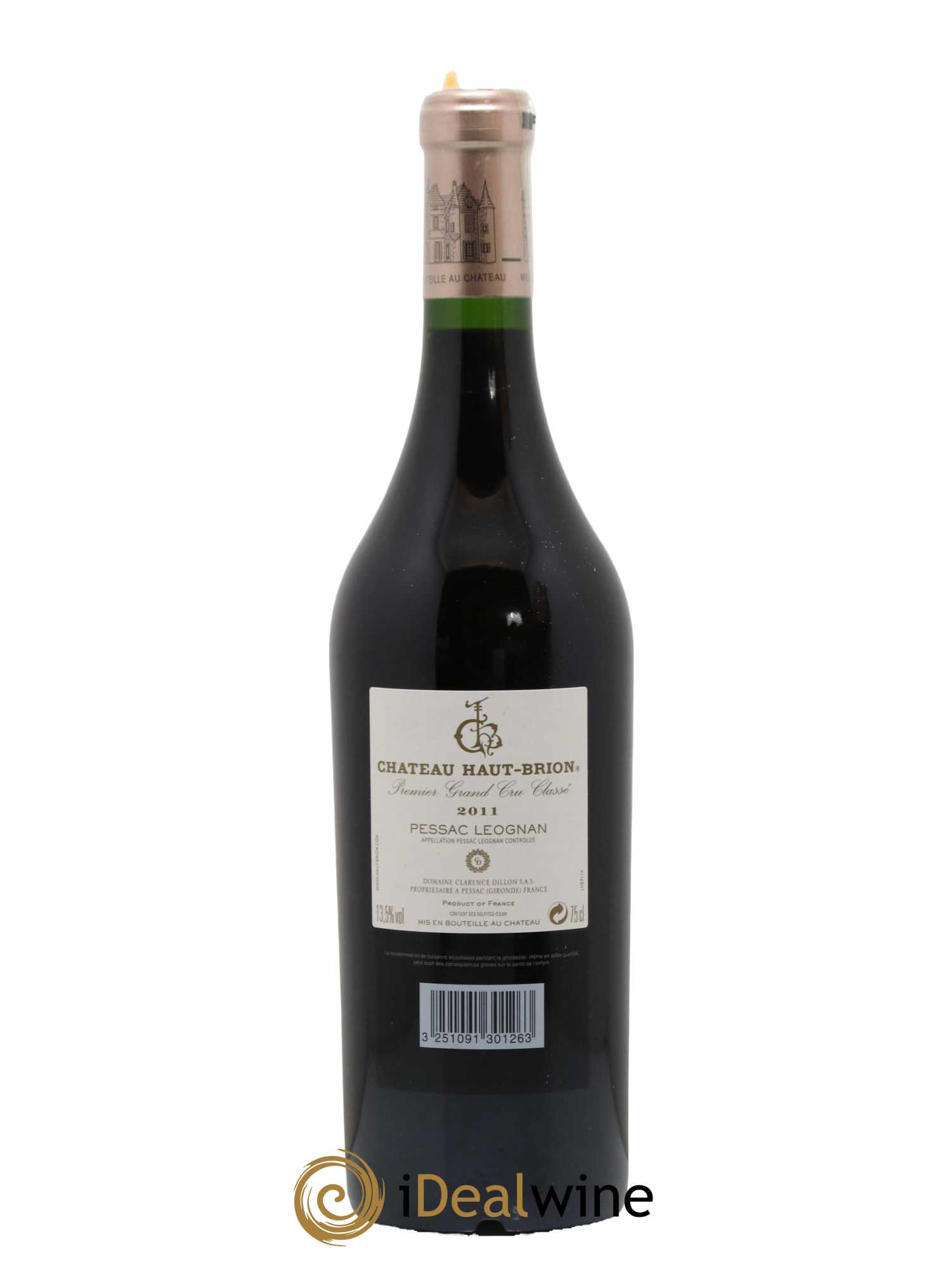 Château Haut Brion 1er Grand Cru Classé 2011 - Lot de 1 bouteille - 1