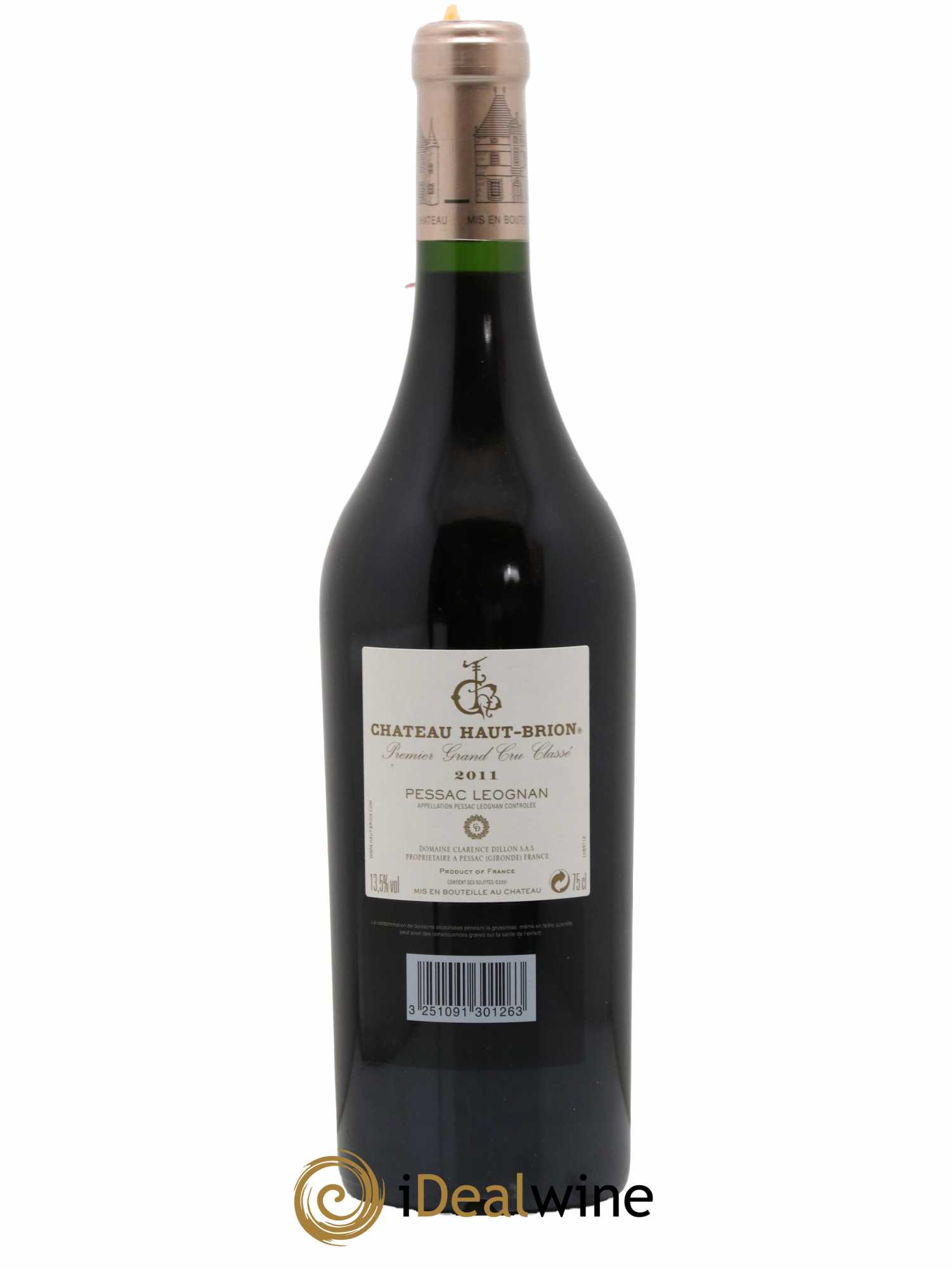 Château Haut Brion 1er Grand Cru Classé 2011 - Lot de 1 bouteille - 1