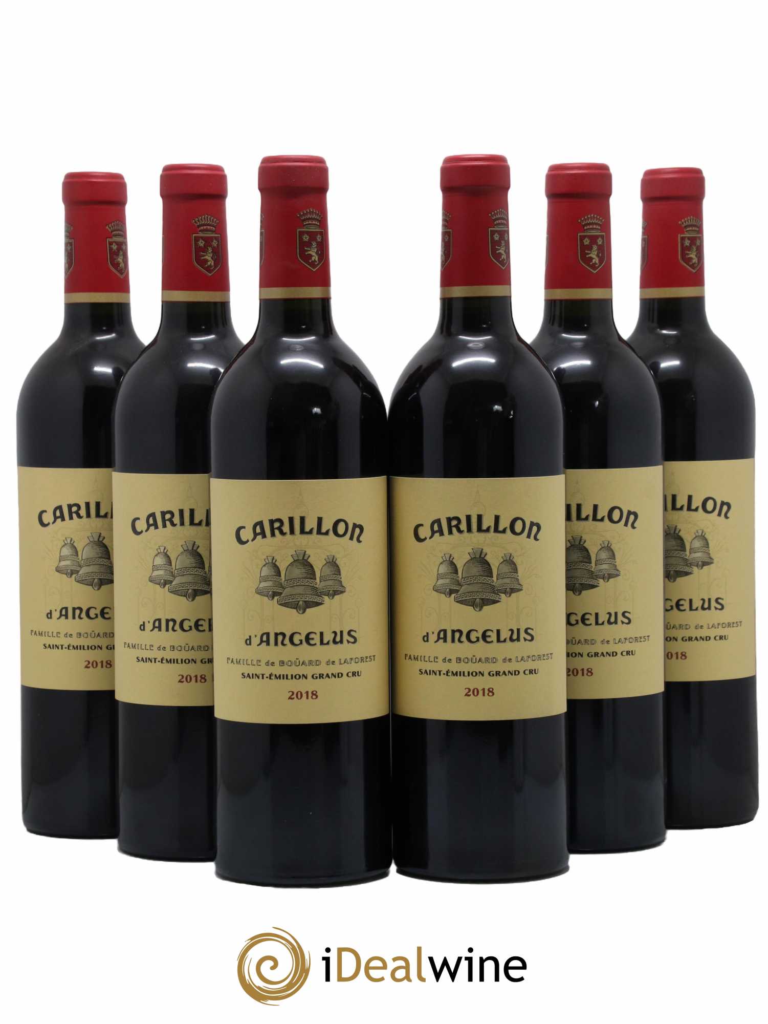 Le Carillon de l'Angélus Second Vin 2018 - Lot de 6 bouteilles - 0