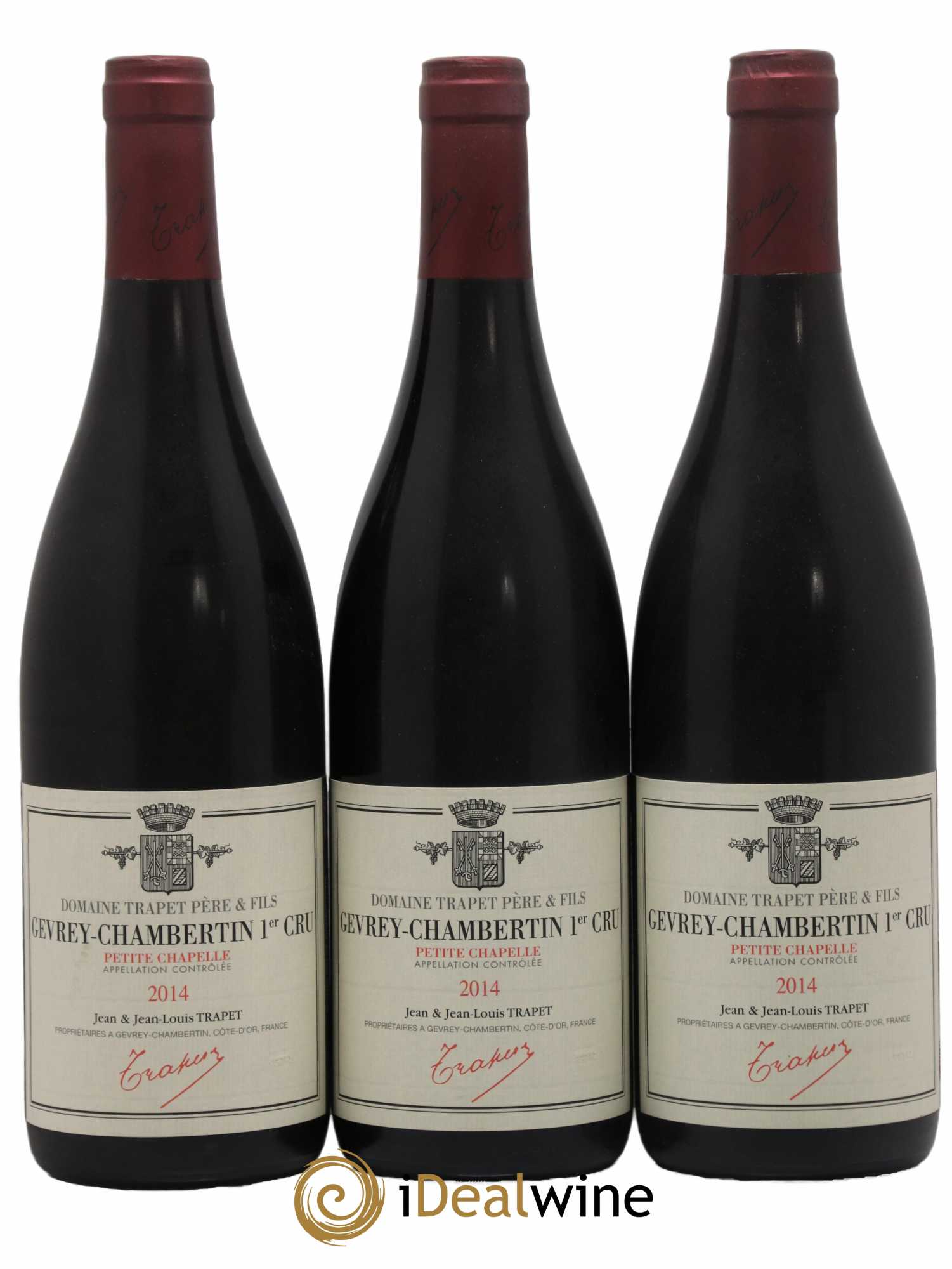 Gevrey-Chambertin 1er Cru Petite Chapelle Domaine Trapet 2014 - Lot de 3 bouteilles - 0