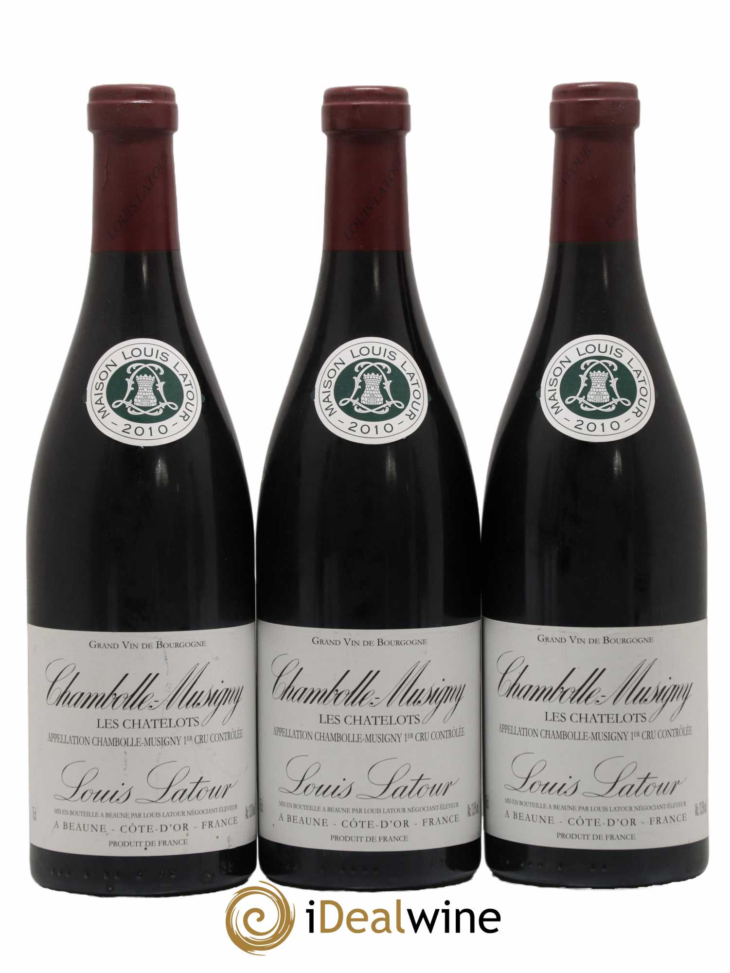 Chambolle-Musigny 1er Cru Les Chatelots Louis Latour  2010 - Lot de 6 bouteilles - 2