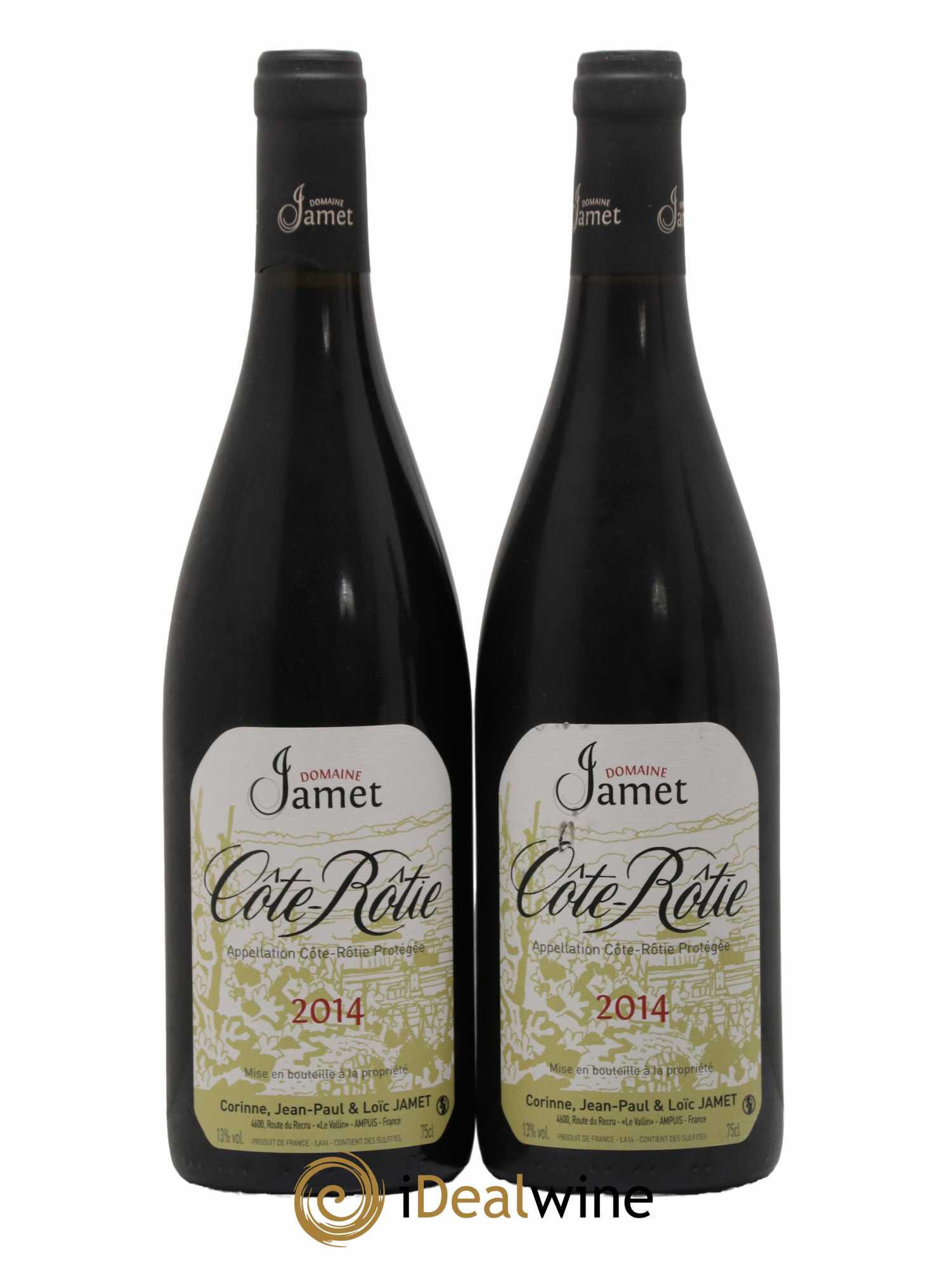Côte-Rôtie Jamet (Domaine) 2014 - Lot de 2 bouteilles - 0