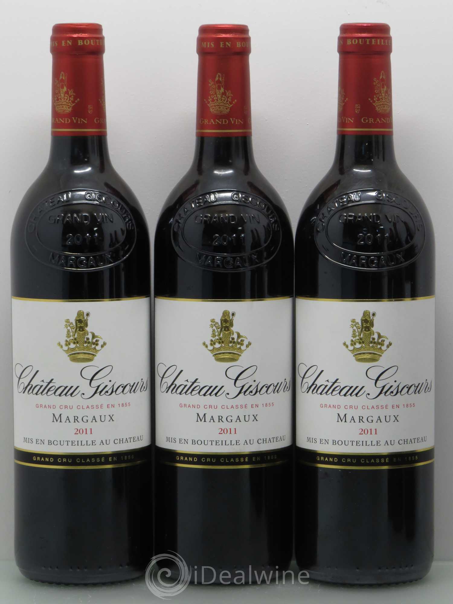 Château Giscours 3ème Grand Cru Classé 2011 - Lot de 6 bouteilles - 1