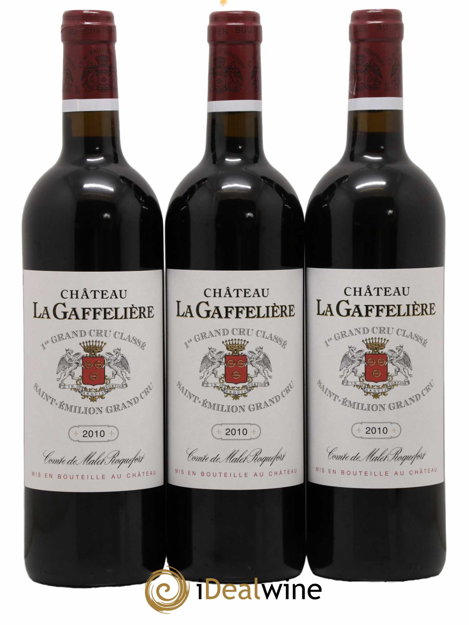 Château la Gaffelière 1er Grand Cru Classé B 2010 - Lot de 3 bouteilles - 0