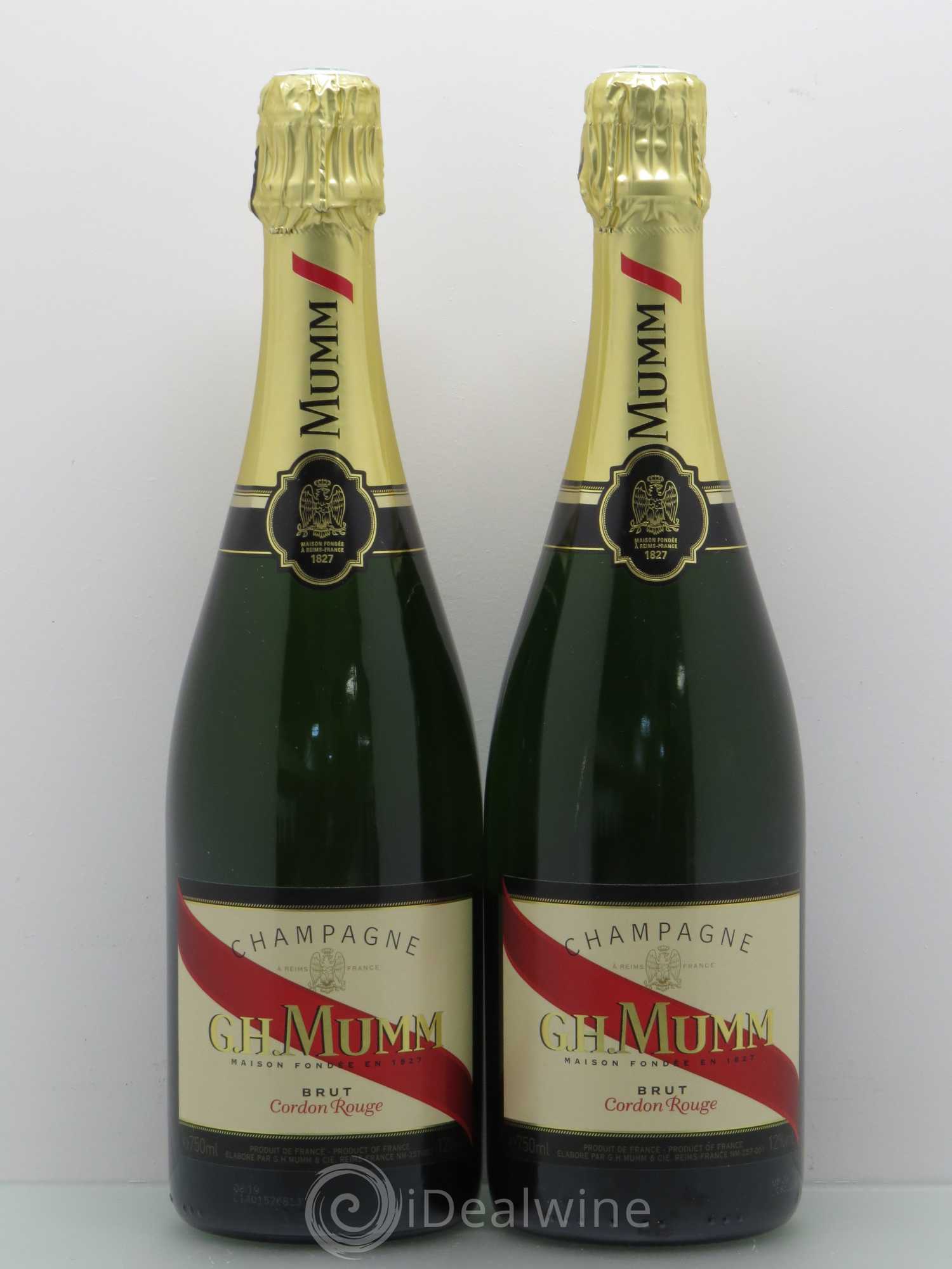 Champagne Mumm Cordon Rouge - Lot de 2 bouteilles - 0