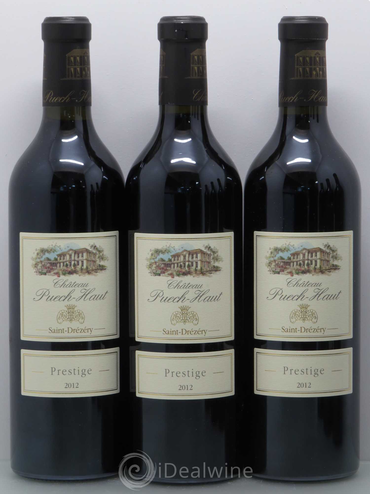 Coteaux du Languedoc Château Puech-Haut Prestige Gérard Bru  (sans prix de réserve) 2012 - Lot de 6 bouteilles - 1