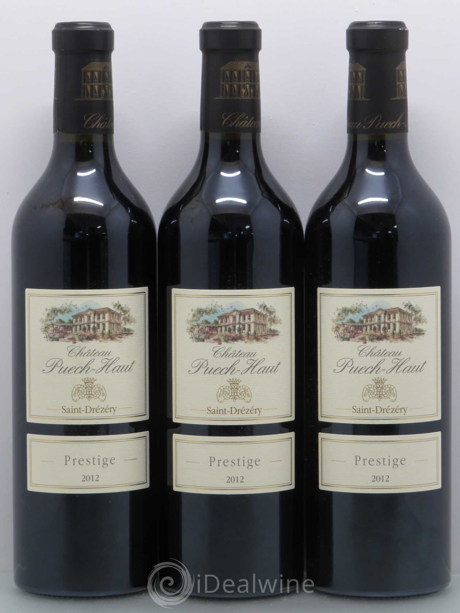 Coteaux du Languedoc Château Puech-Haut Prestige Gérard Bru  (sans prix de réserve) 2012 - Lot de 6 bouteilles - 2