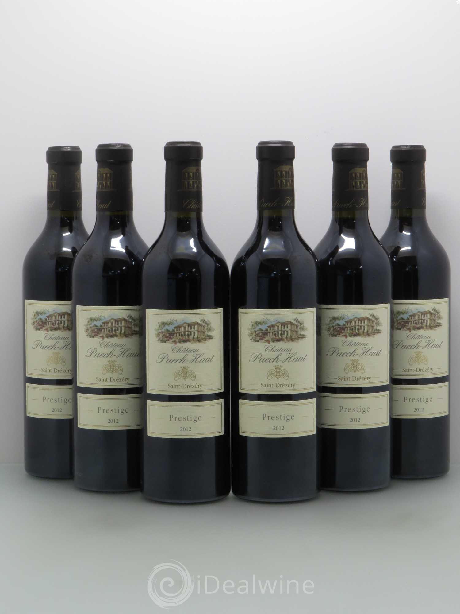 Coteaux du Languedoc Château Puech-Haut Prestige Gérard Bru (sans prix de réserve) 2012 - Lot de 6 bouteilles - 0