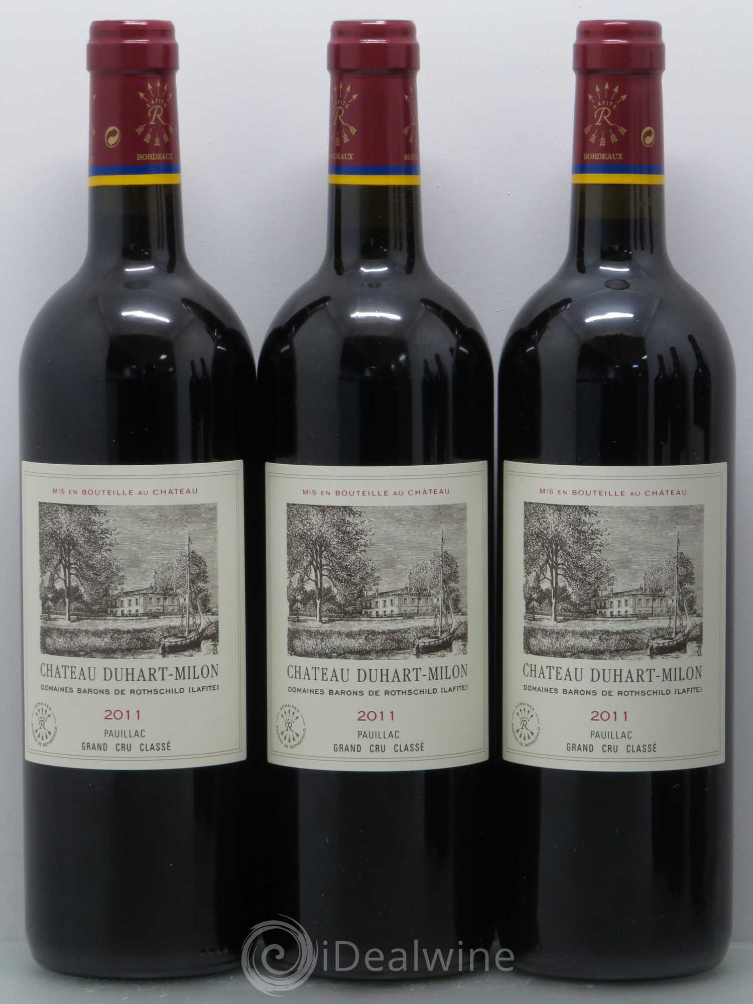Château Duhart-Milon 4ème Grand Cru Classé 2011 - Lot de 6 bouteilles - 1