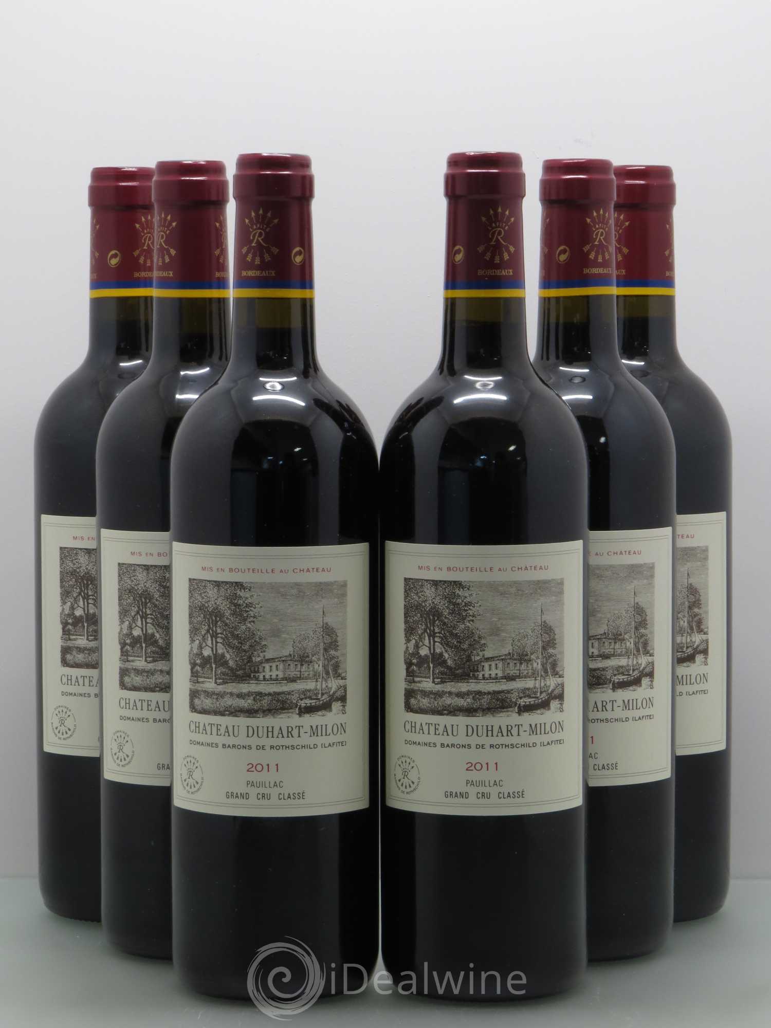 Château Duhart-Milon 4ème Grand Cru Classé 2011 - Lot de 6 bouteilles - 0