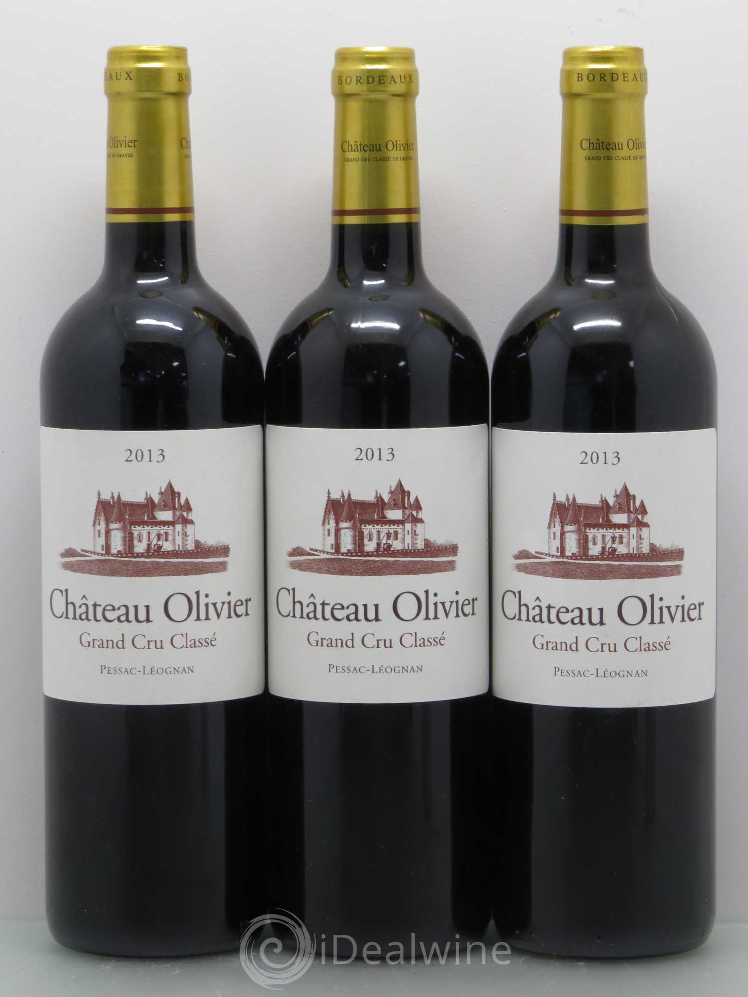 Château Olivier Cru Classé de Graves (sans prix de réserve) 2013 - Lot de 6 bouteilles - 2
