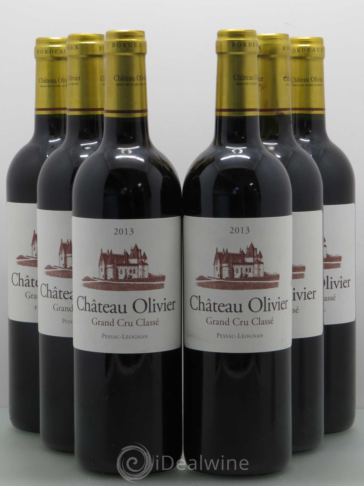 Château Olivier Cru Classé de Graves (sans prix de réserve) 2013 - Lot de 6 bouteilles - 0