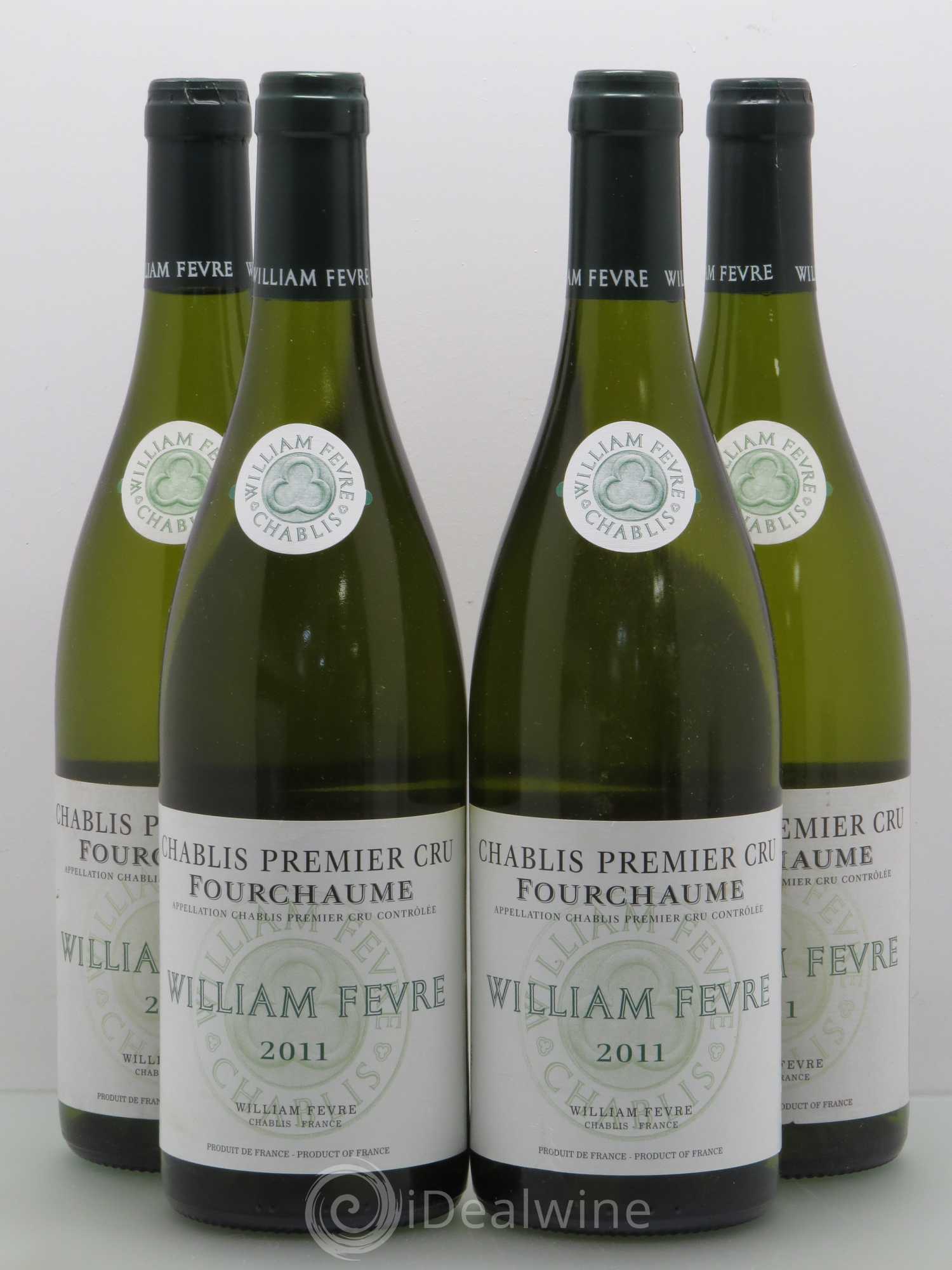 Chablis 1er Cru Fourchaume William Fèvre 2011 - Lot de 4 bouteilles - 0