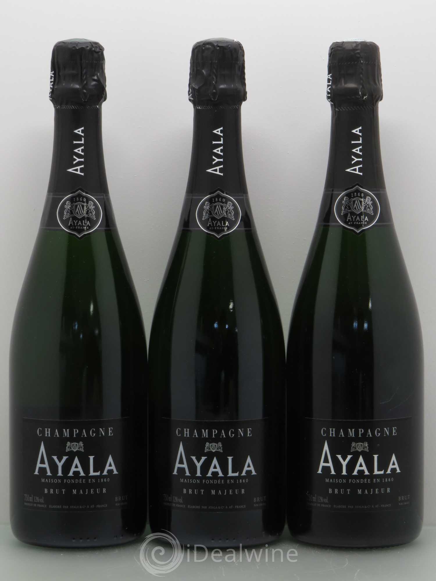 Champagne Ayala Brut Majeur - Posten von 3 Flaschen - 0