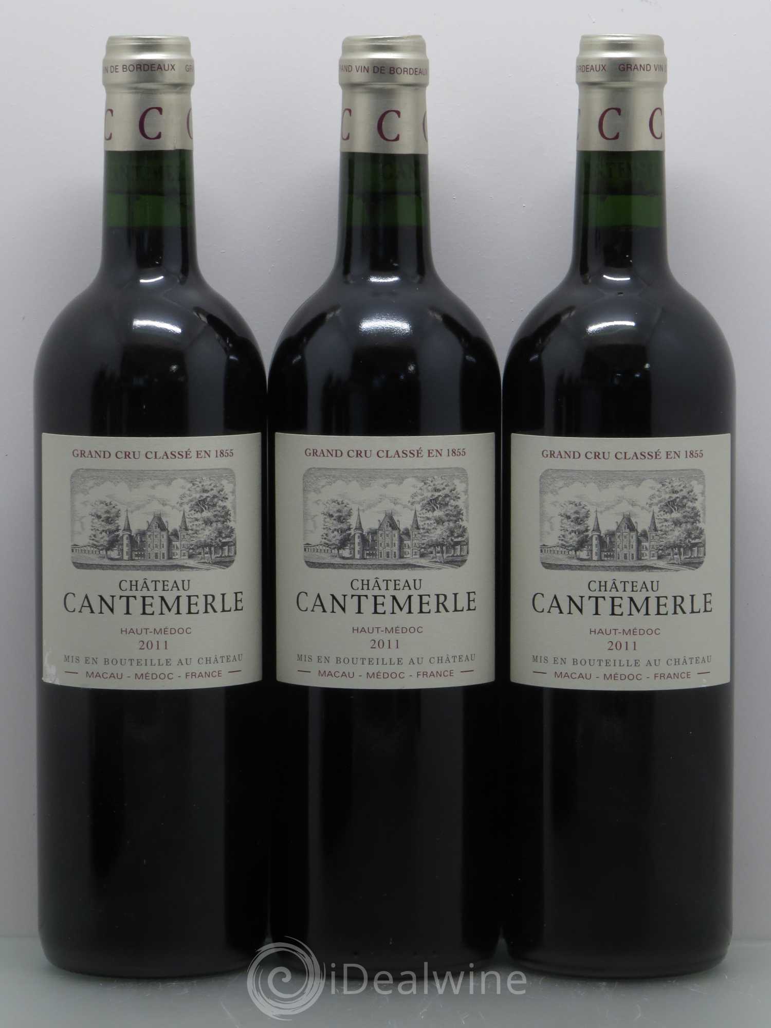 Château Cantemerle 5ème Grand Cru Classé 2011 - Lotto di 12 bottiglie - 1
