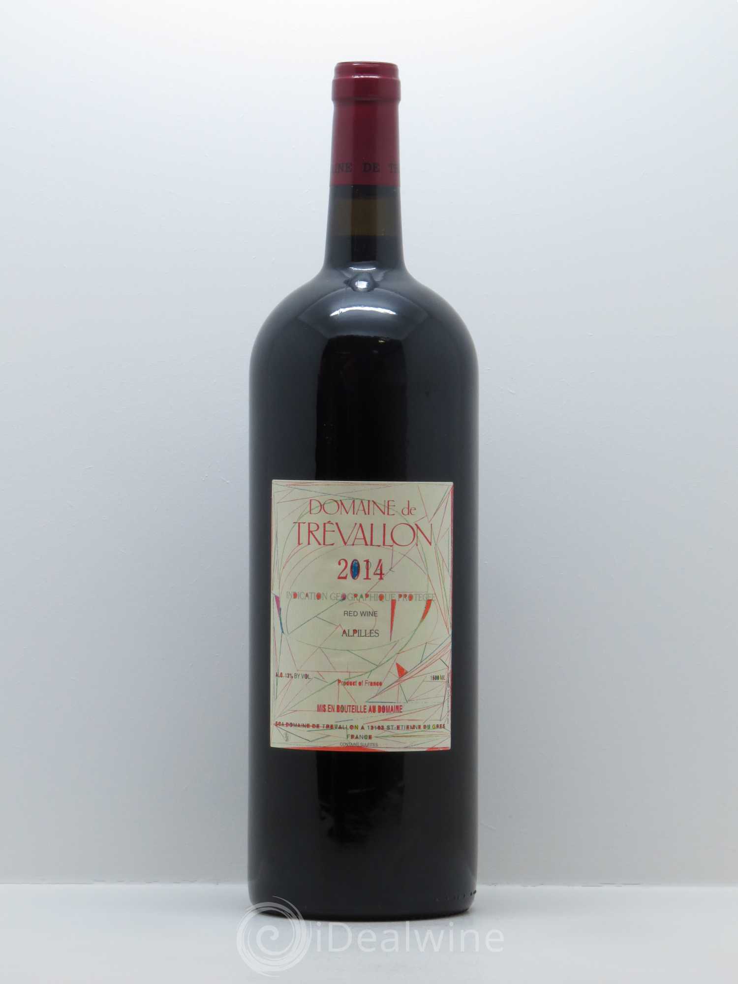 VDP Bouches du Rhône Trévallon (Domaine de) Eloi Dürrbach 2014 - Lot de 1 magnum - 0