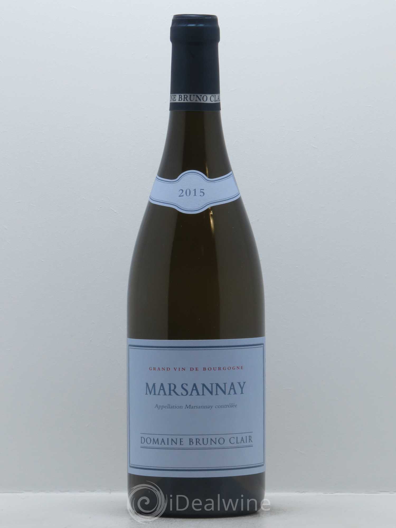 Marsannay Bruno Clair (Domaine) 2015 - Lot de 1 bouteille - 0