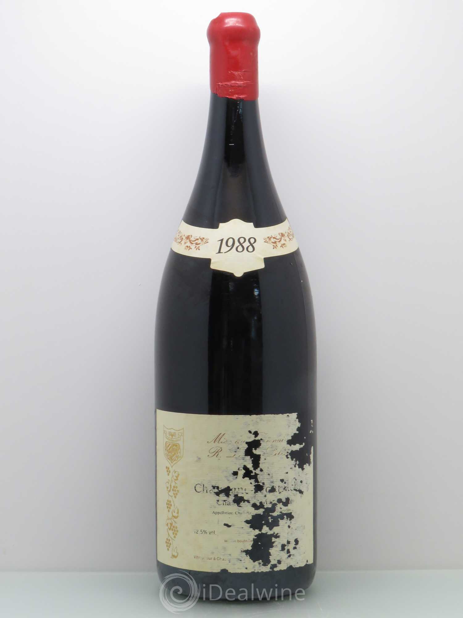 Chassagne-Montrachet Champs de Morgeot - Lamy Pillot (sans prix de réserve) 1988 - Lotto di 1 jéroboam - 0