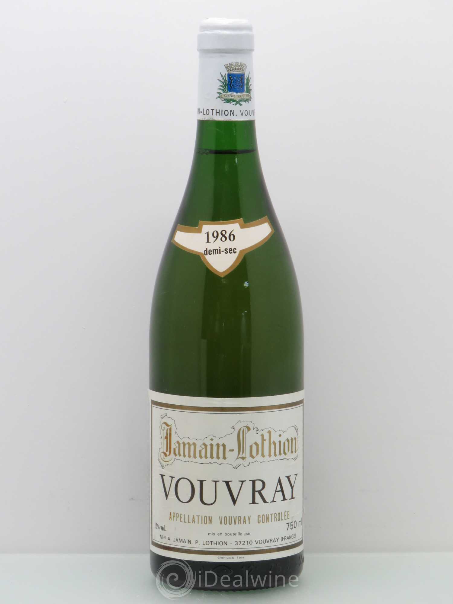 Vouvray Jamain Lothion 1986 - Lot de 1 bouteille - 0