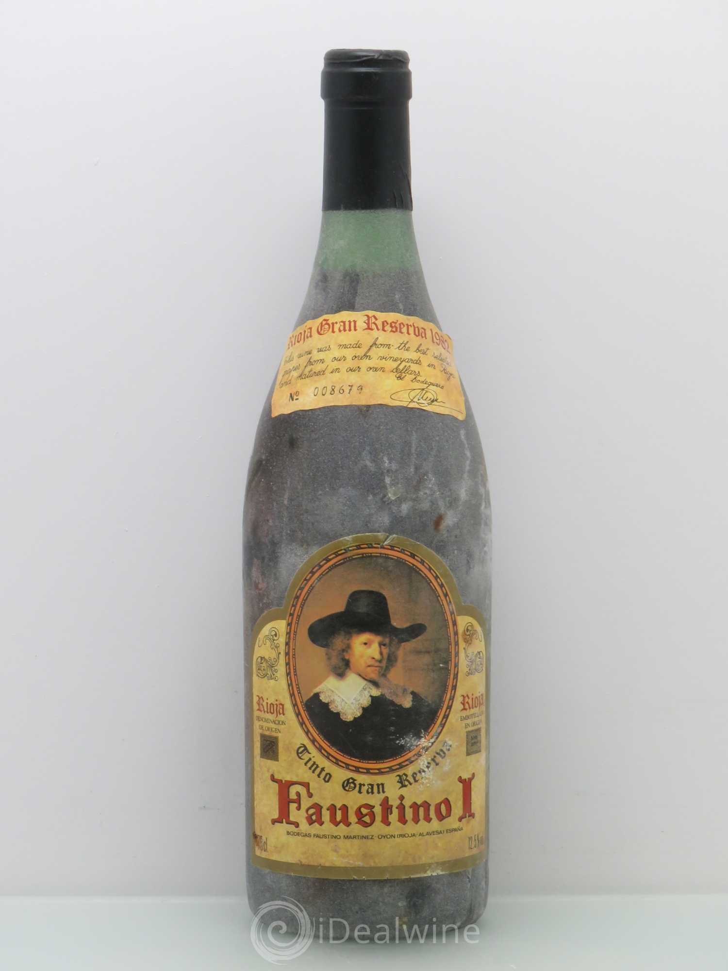 Rioja DOCA Faustino I Gran Riserva Torres 1982 - Lot of 1 bottle - 0