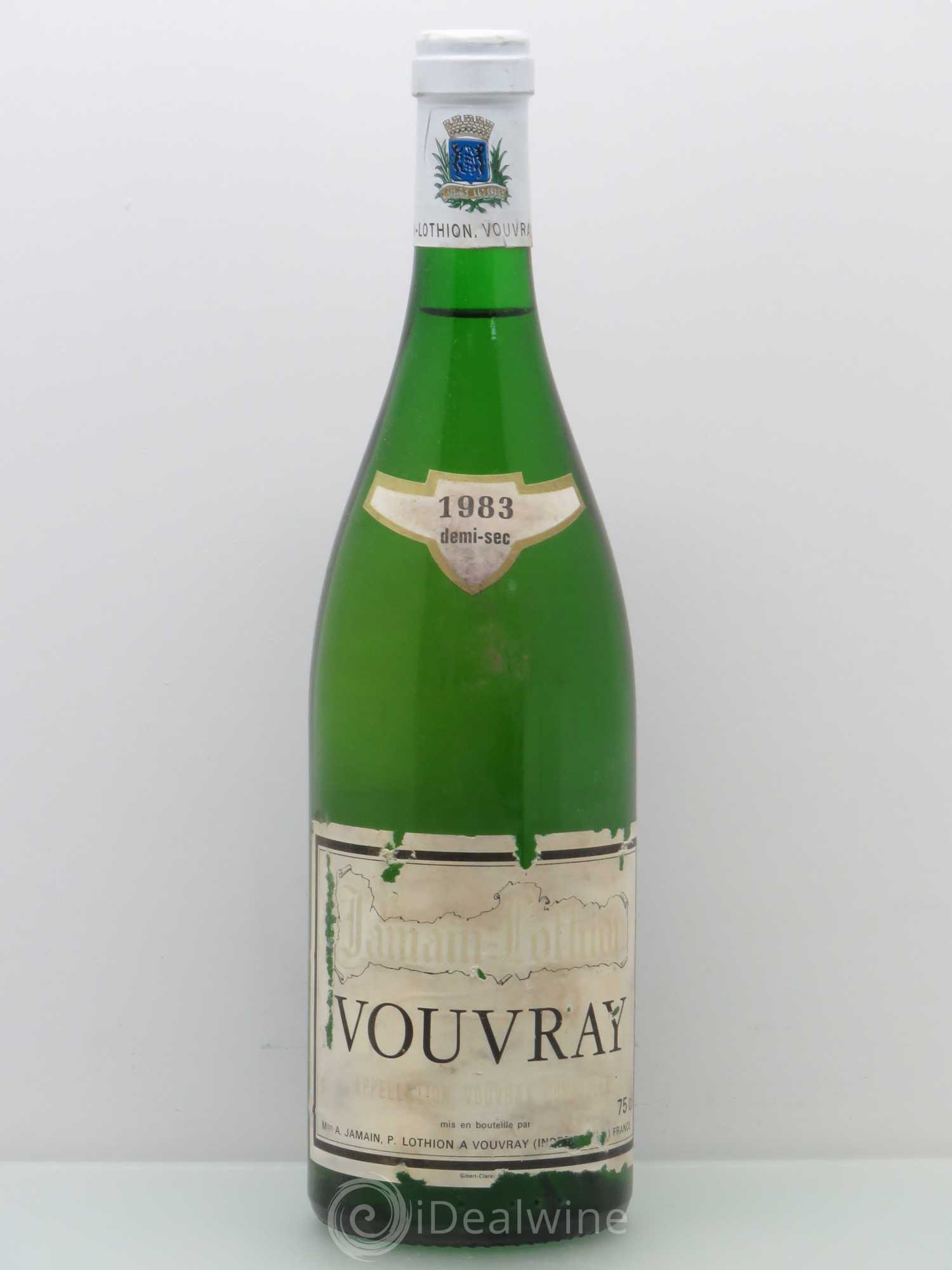 Vouvray Jamain Lothion 1983 - Lot de 1 bouteille - 0