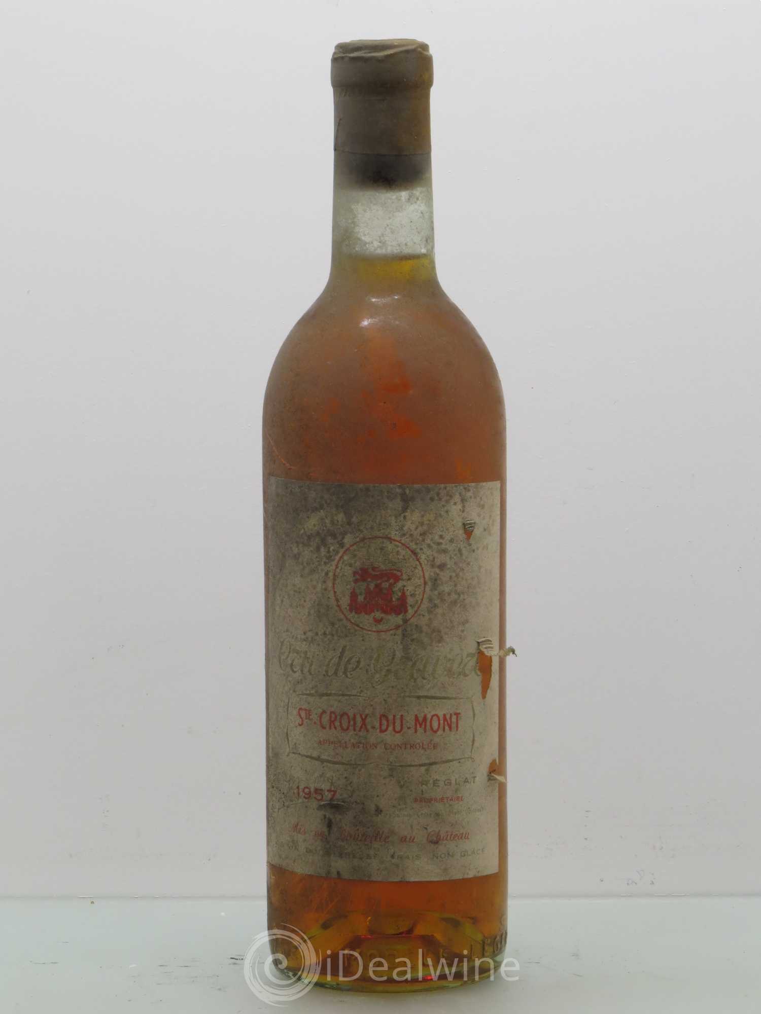 Divers Sainte Croix du Mont Monsieur Reglat 1957 - Posten von 1 Flasche - 0
